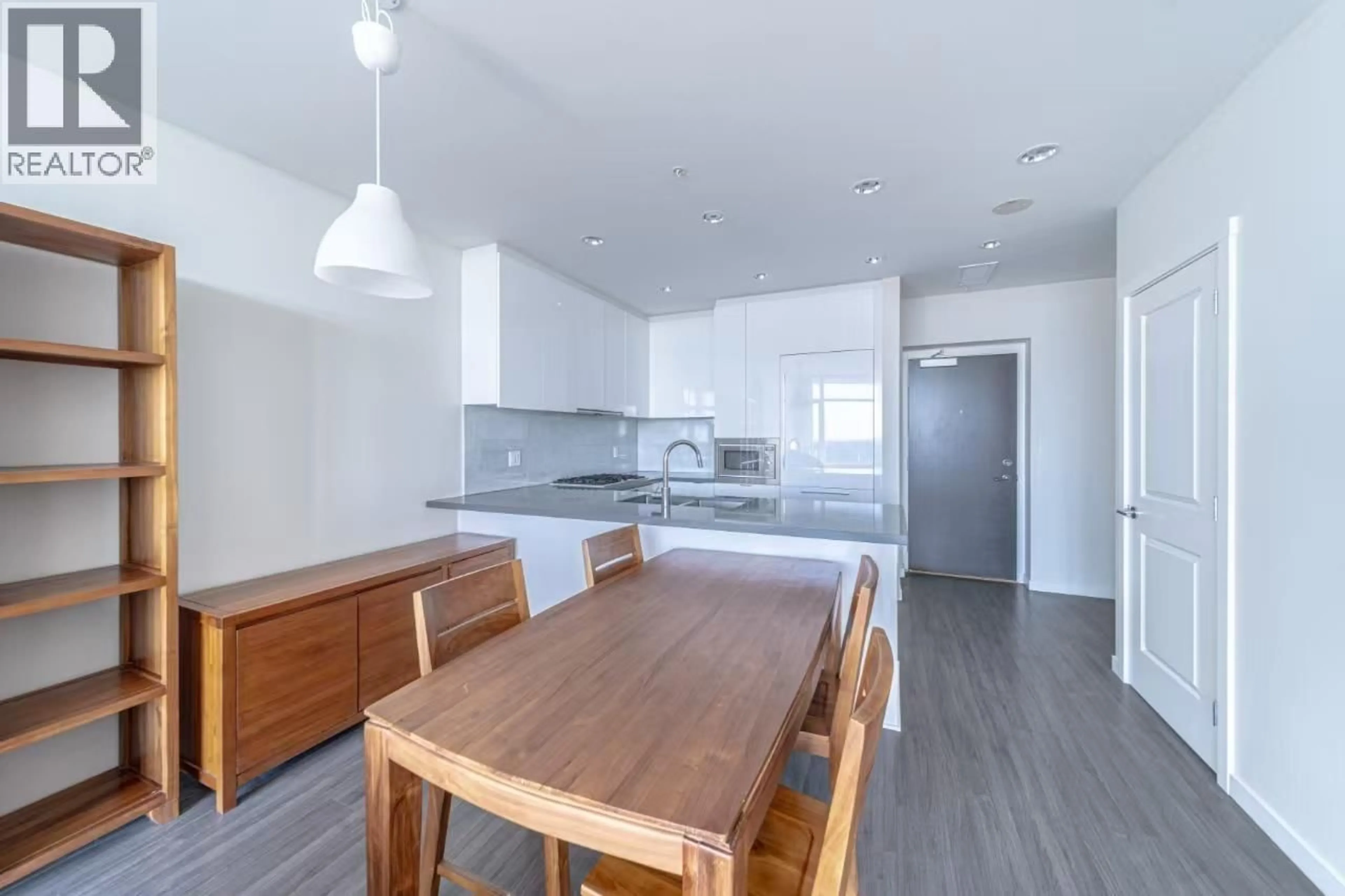 Open concept kitchen, wood/laminate floor for 1705 - 7368 GOLLNER AVENUE, Richmond British Columbia V6Y0H9