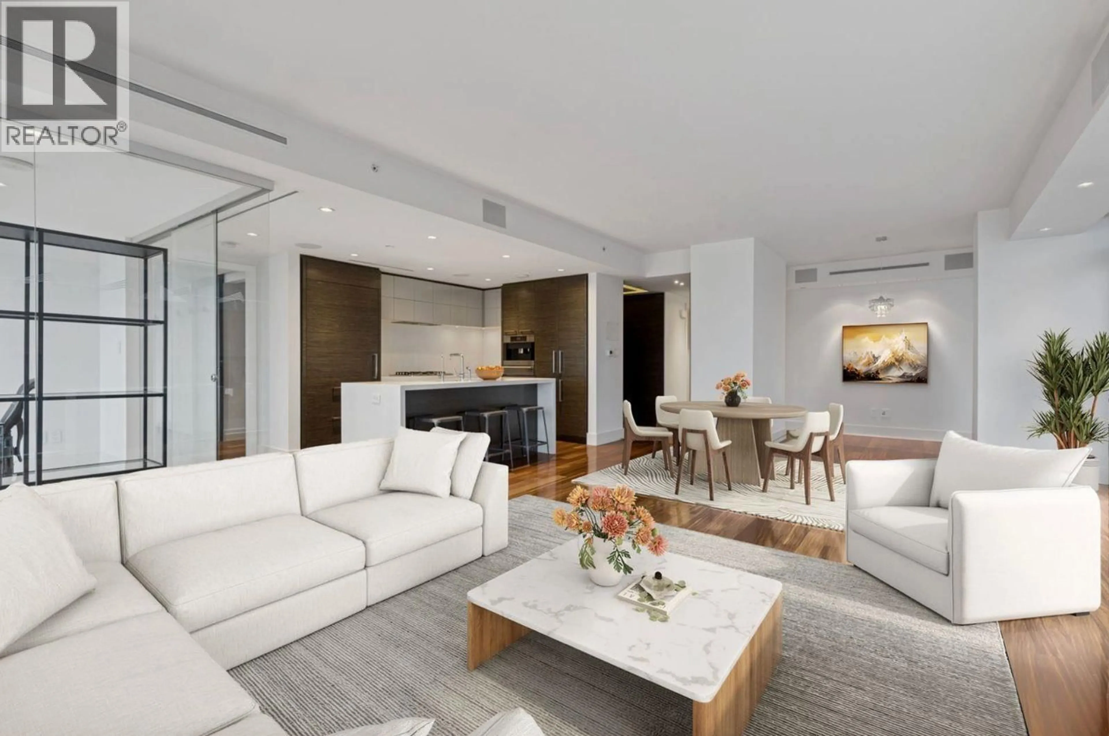 Living room with furniture, unknown for 2702 - 667 HOWE STREET, Vancouver British Columbia V6C0B5