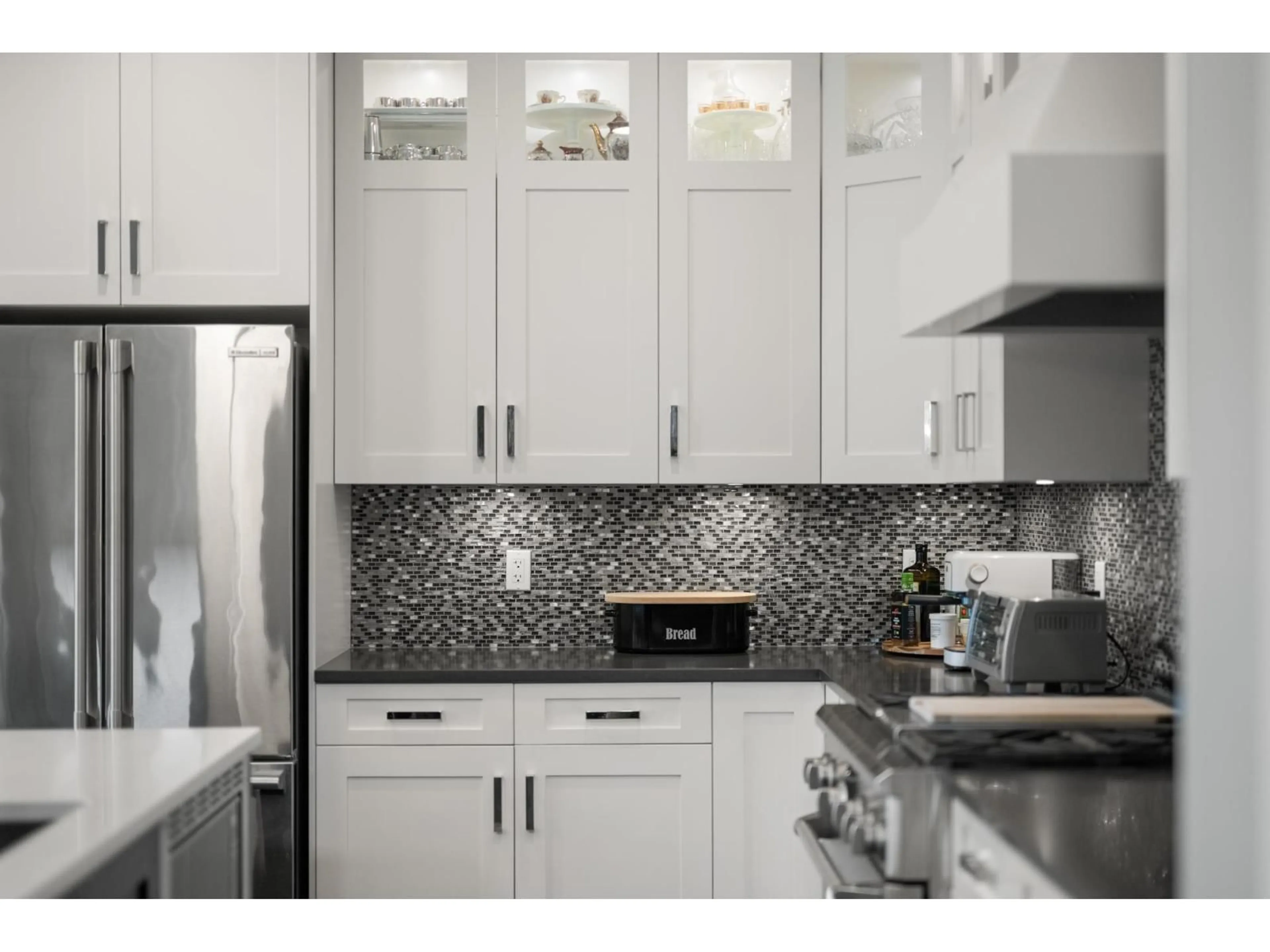 Contemporary kitchen, ceramic/tile floor for 8973 MACKIE STREET, Langley British Columbia V1M2R9