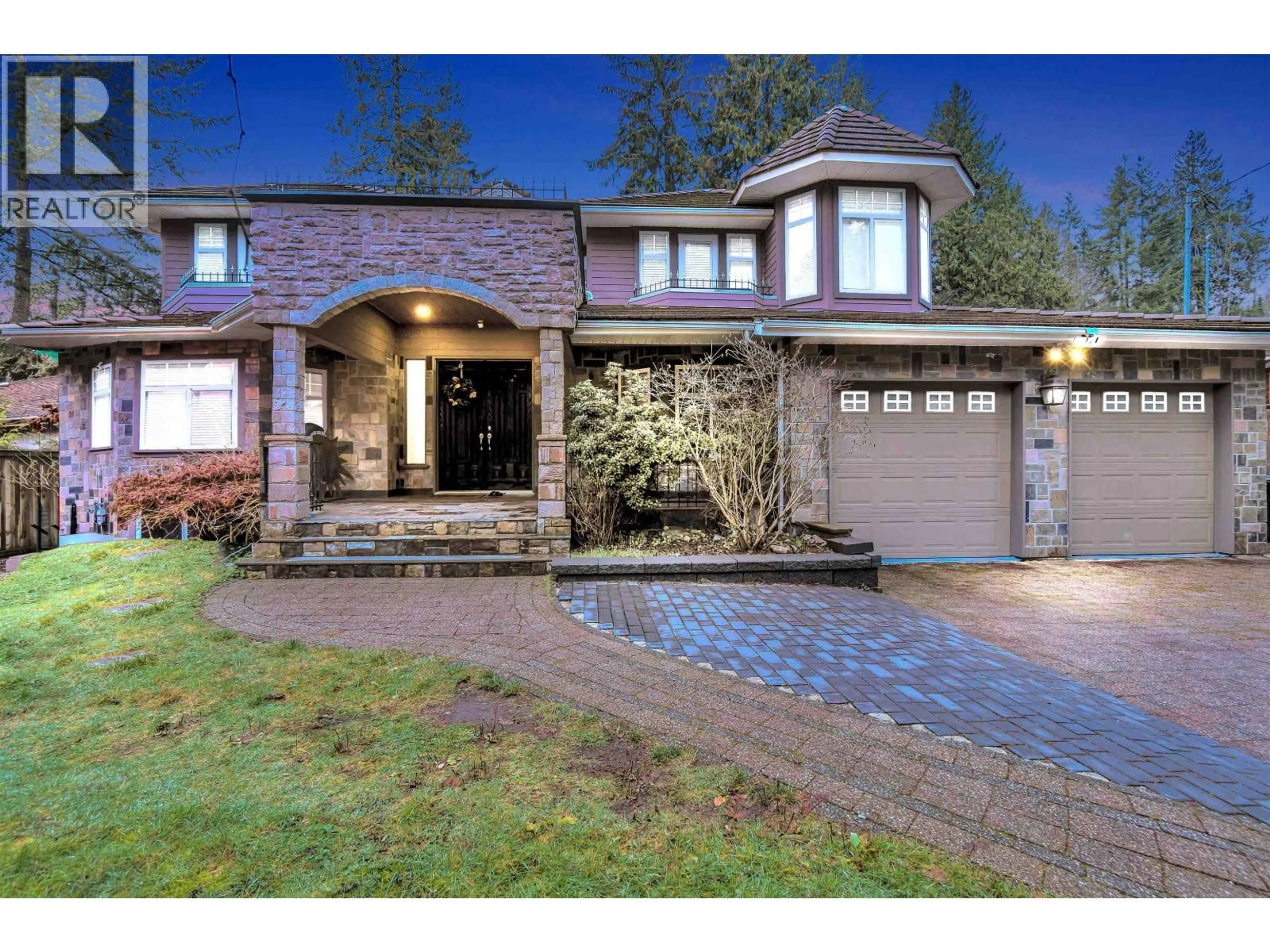 Home with brick exterior material, street for 1219 ARBORLYNN DRIVE, North Vancouver British Columbia V7J2V5