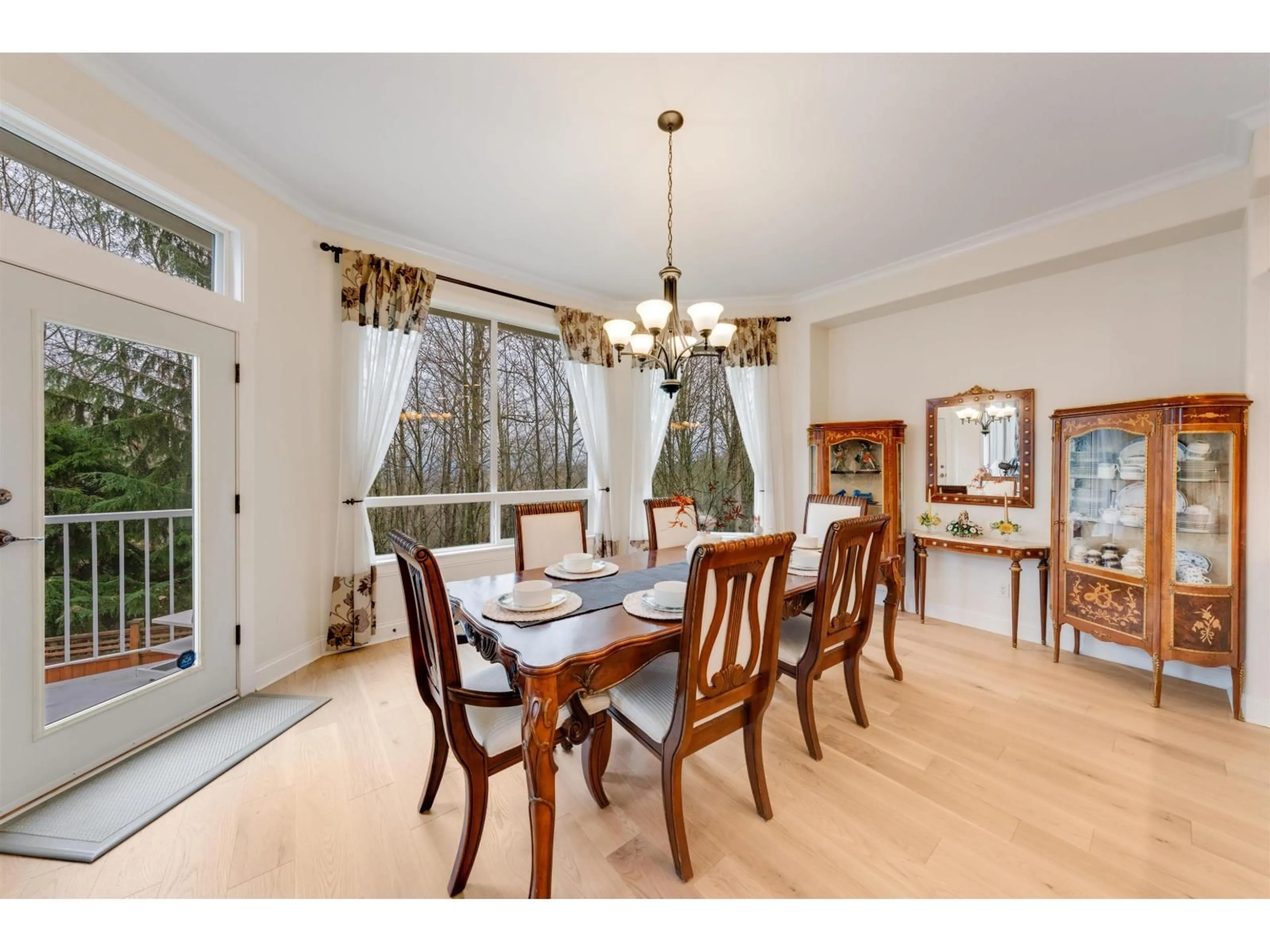 Dining room, wood/laminate floor for 11456 154A STREET, Surrey British Columbia V3R2V7