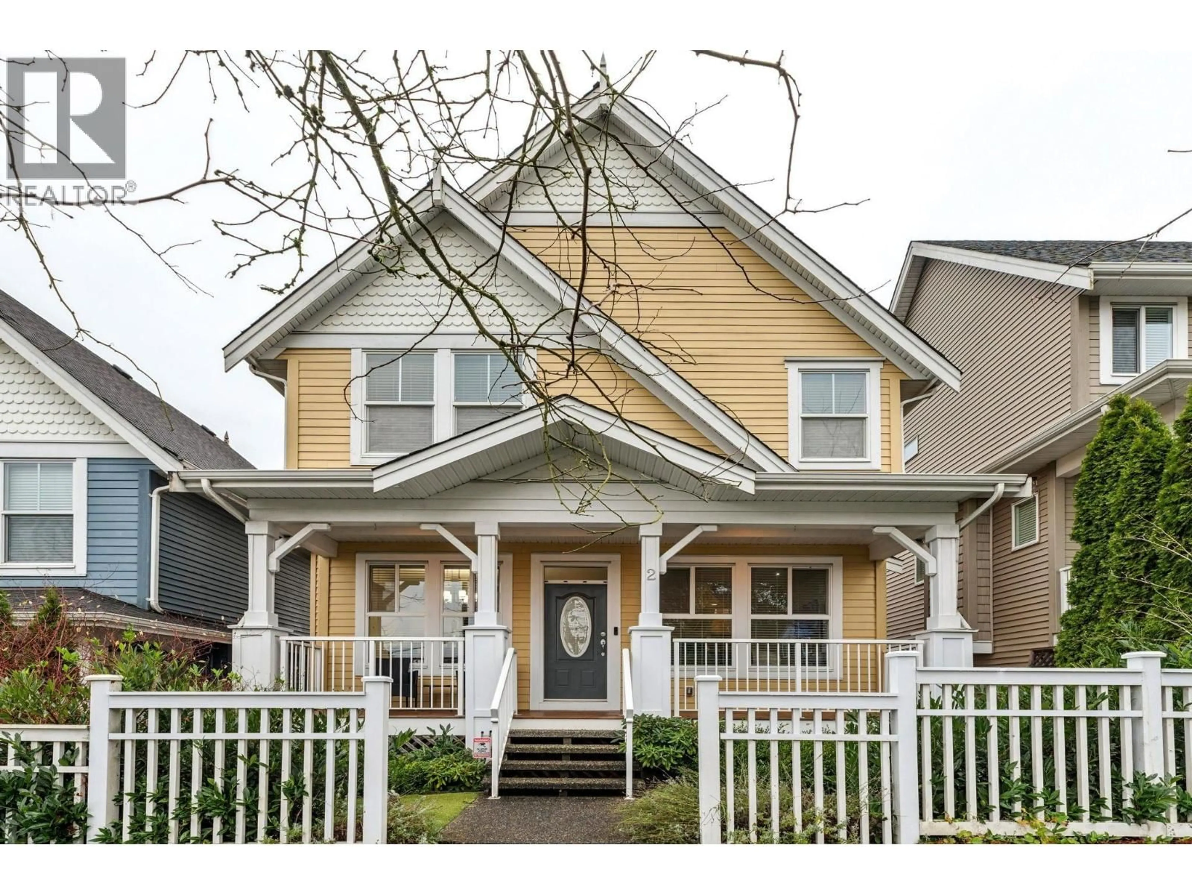 Home with vinyl exterior material, street for 2 - 312 CASEY STREET, Coquitlam British Columbia V3K0C6