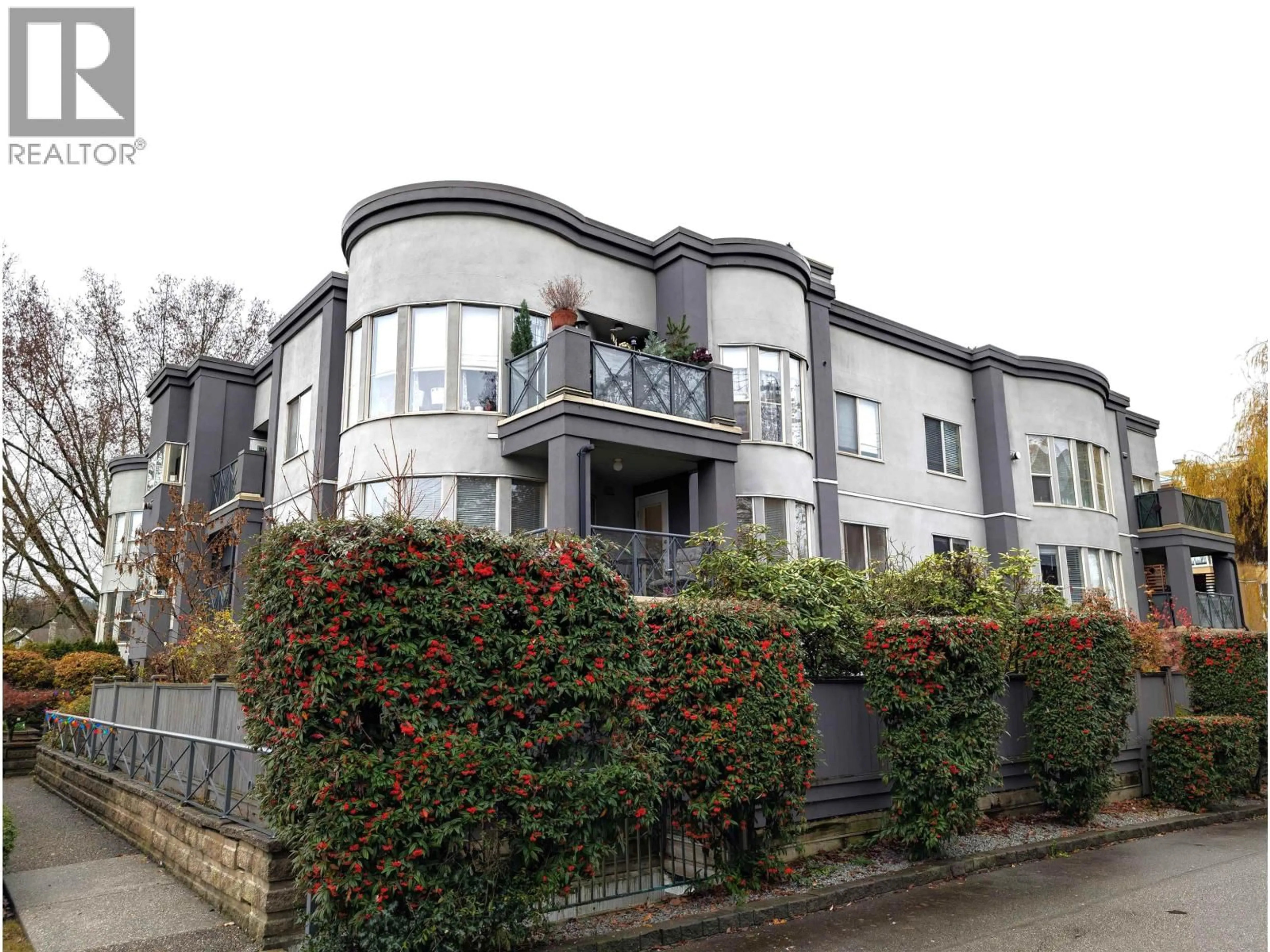 A pic from outside/outdoor area/front of a property/back of a property/a pic from drone, building for 105 - 2345 CENTRAL AVENUE, Port Coquitlam British Columbia V3C1V9