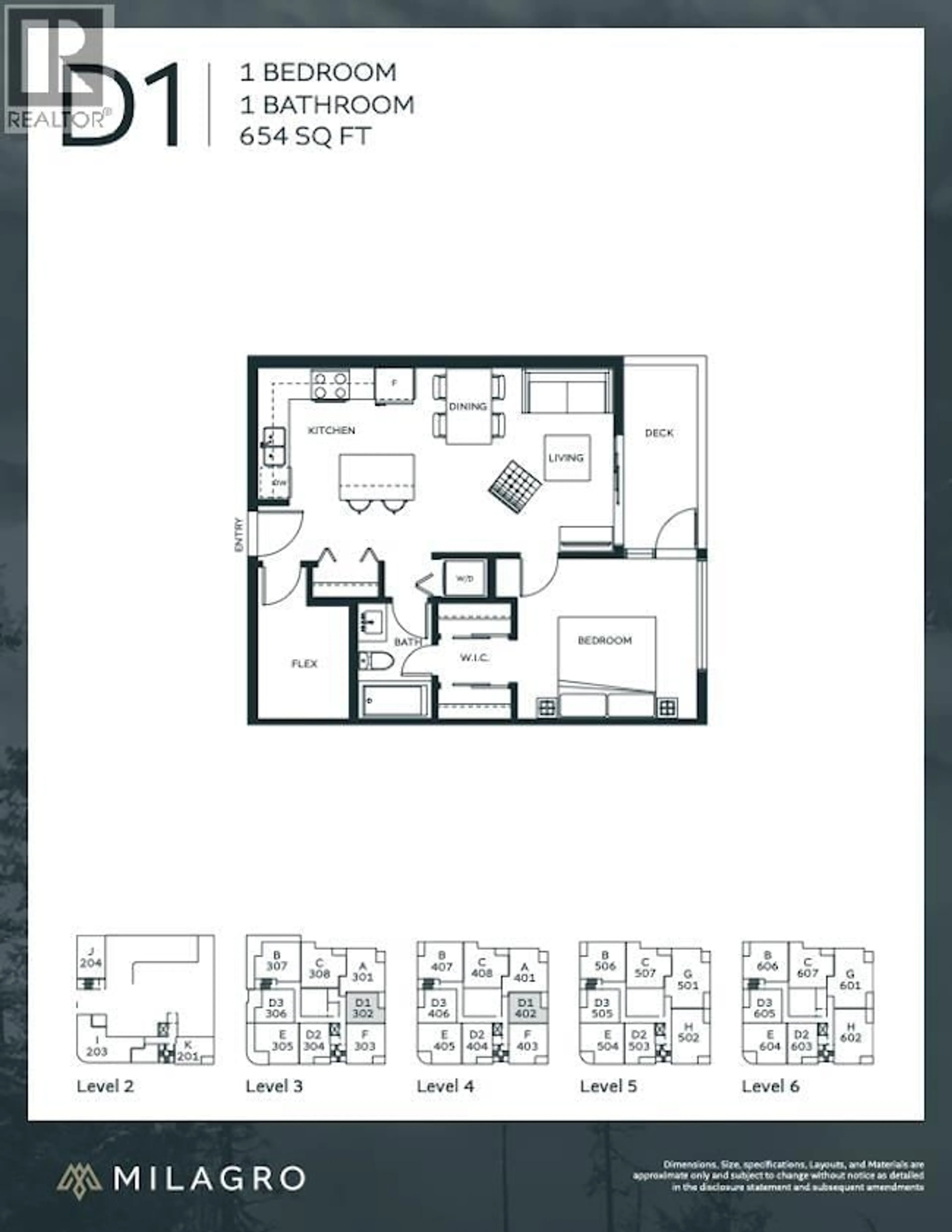 Floor plan for 402 - 1365 VICTORIA STREET, Squamish British Columbia V8B0C3
