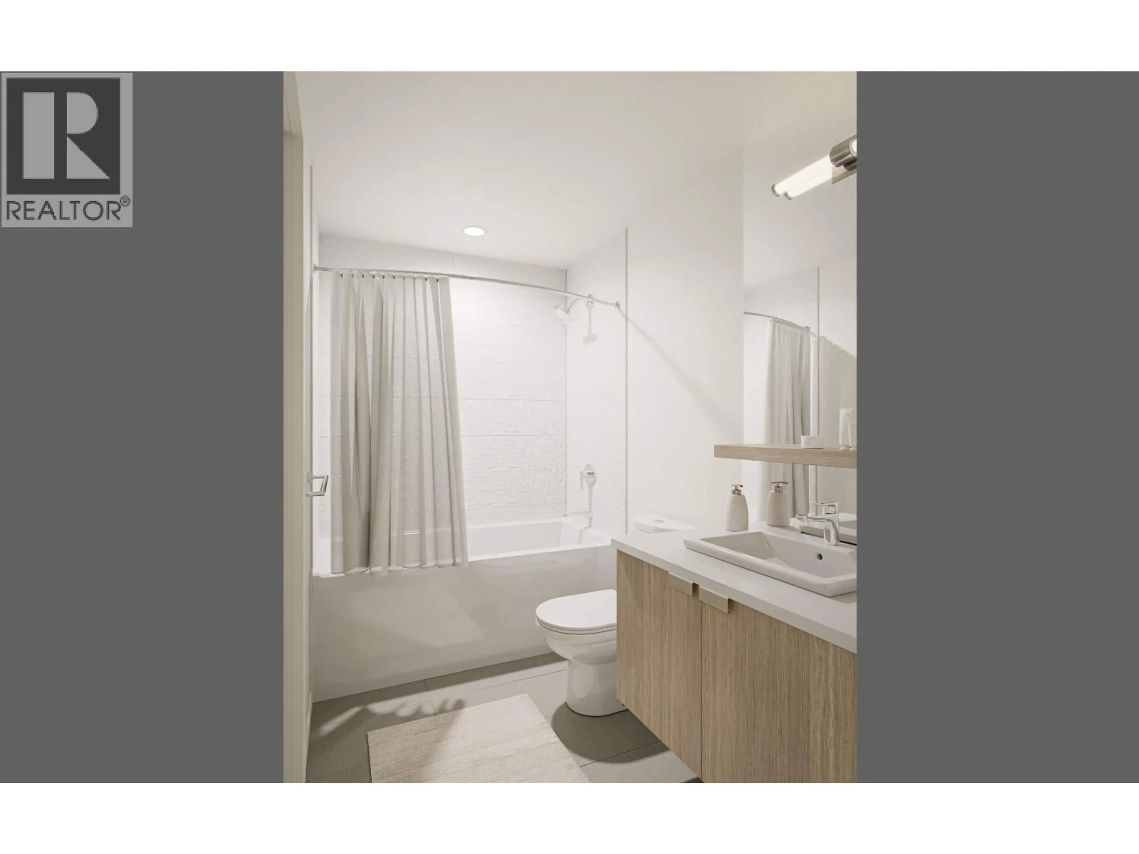 Standard bathroom, ceramic/tile floor for 402 - 1365 VICTORIA STREET, Squamish British Columbia V8B0C3