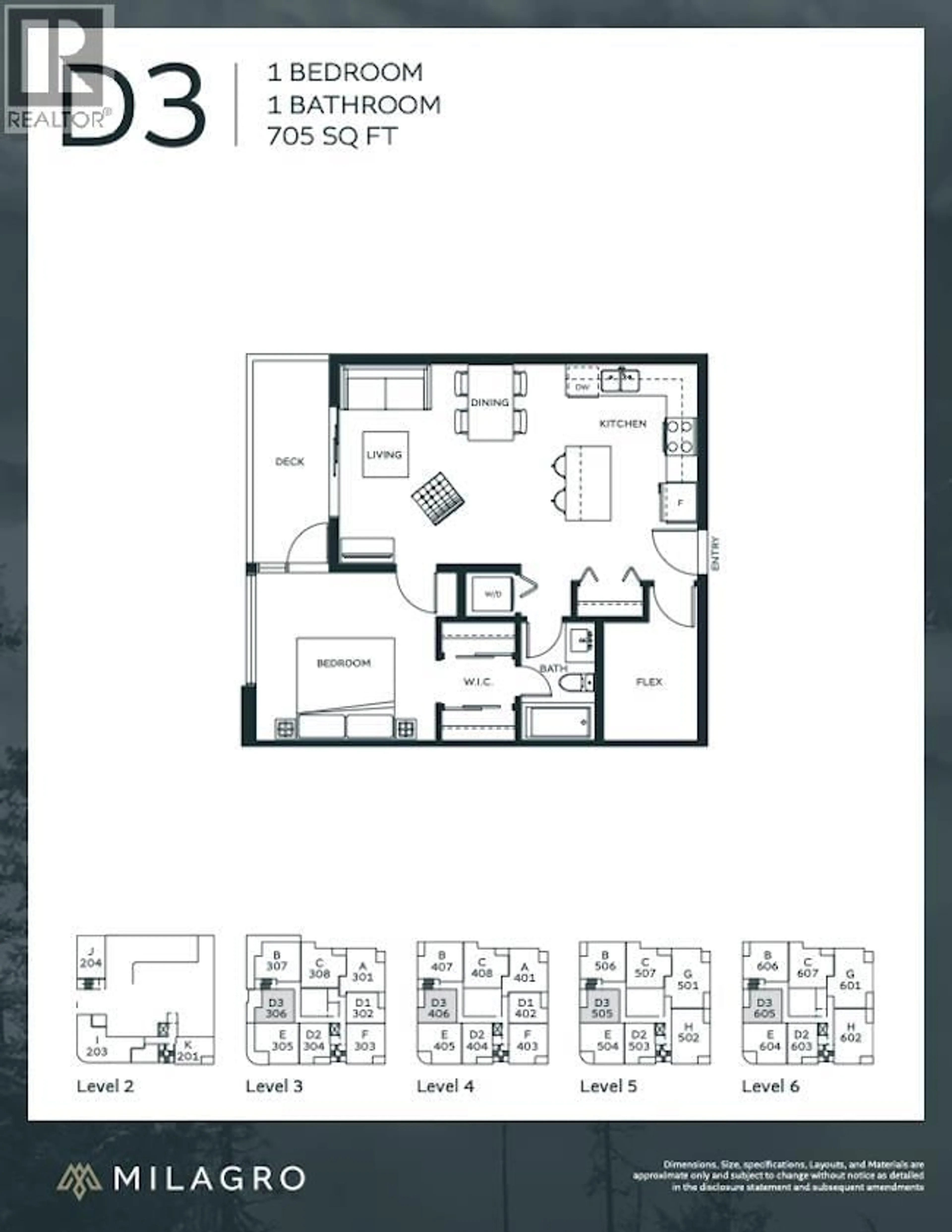Floor plan for 405 - 1365 VICTORIA STREET, Squamish British Columbia V0N3G0