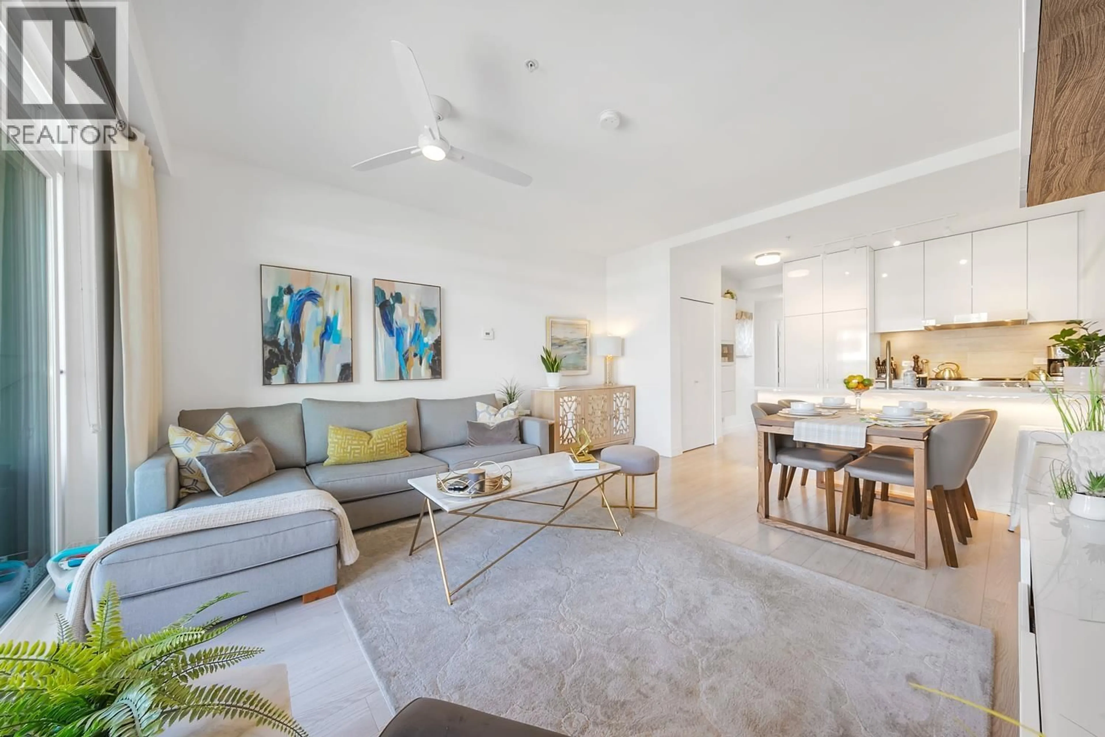 Living room with furniture, unknown for 410 - 711 14TH STREET, North Vancouver British Columbia V7M3E8