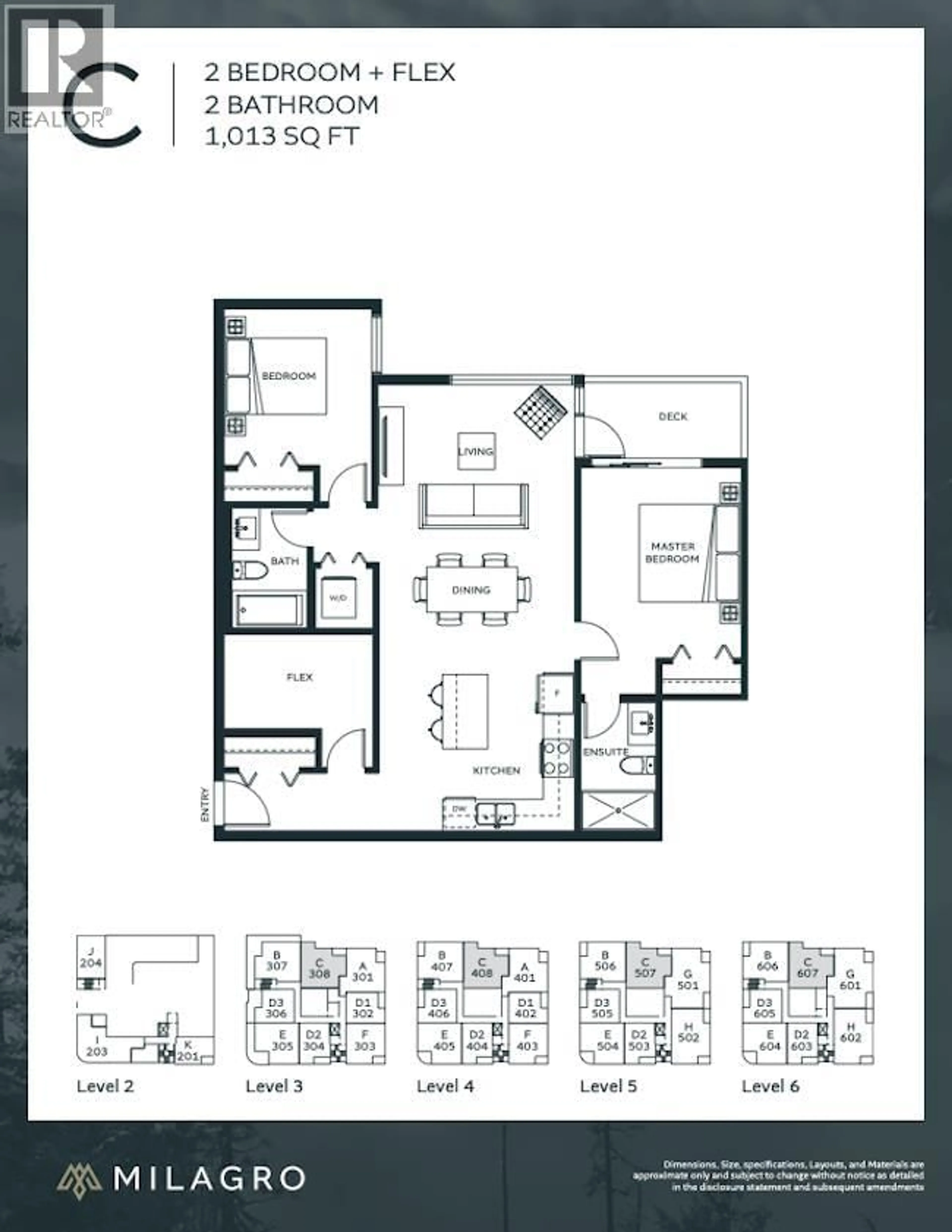 Floor plan for 604 - 1365 VICTORIA STREET, Squamish British Columbia V8B0C3