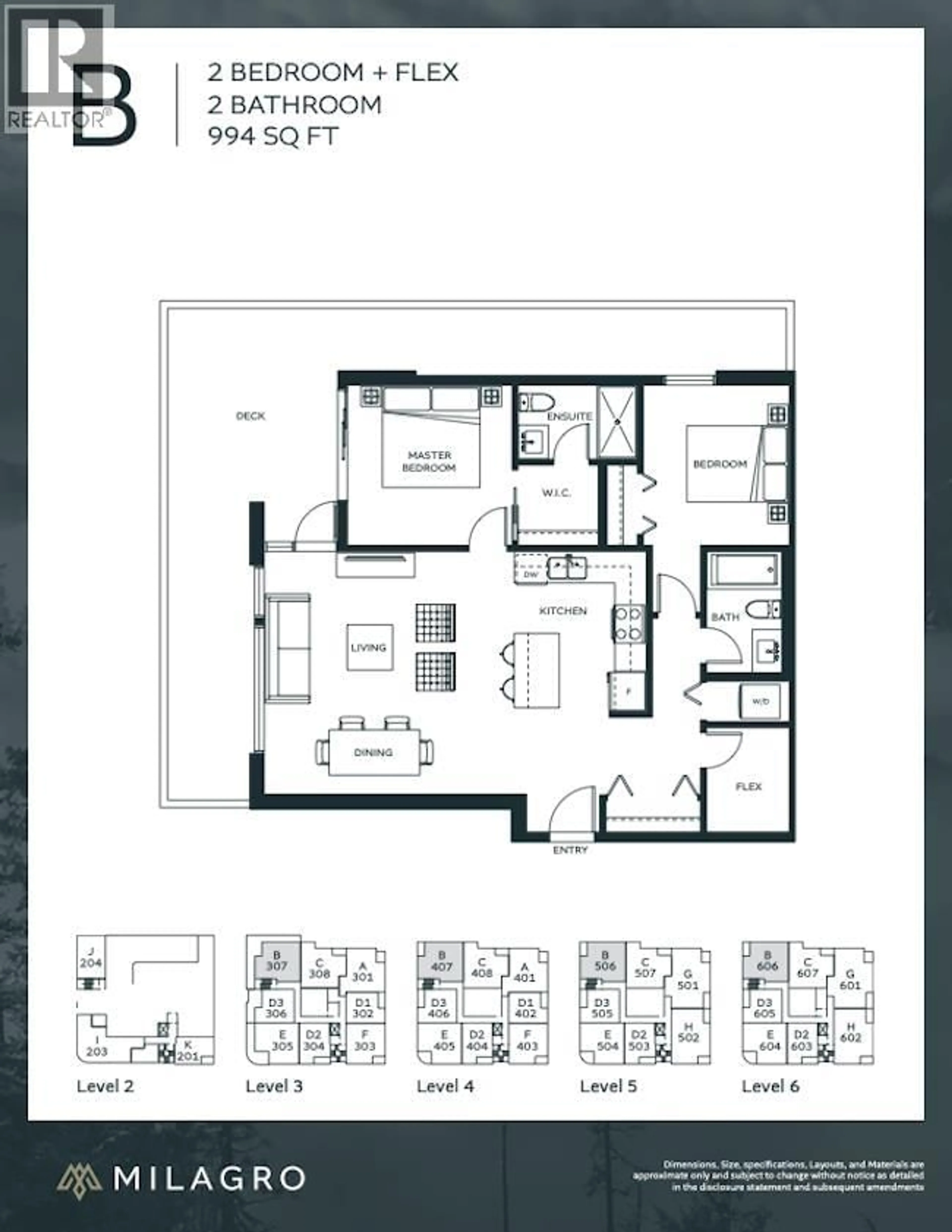 Floor plan for 607 - 1365 VICTORIA STREET, Squamish British Columbia V0N3G0