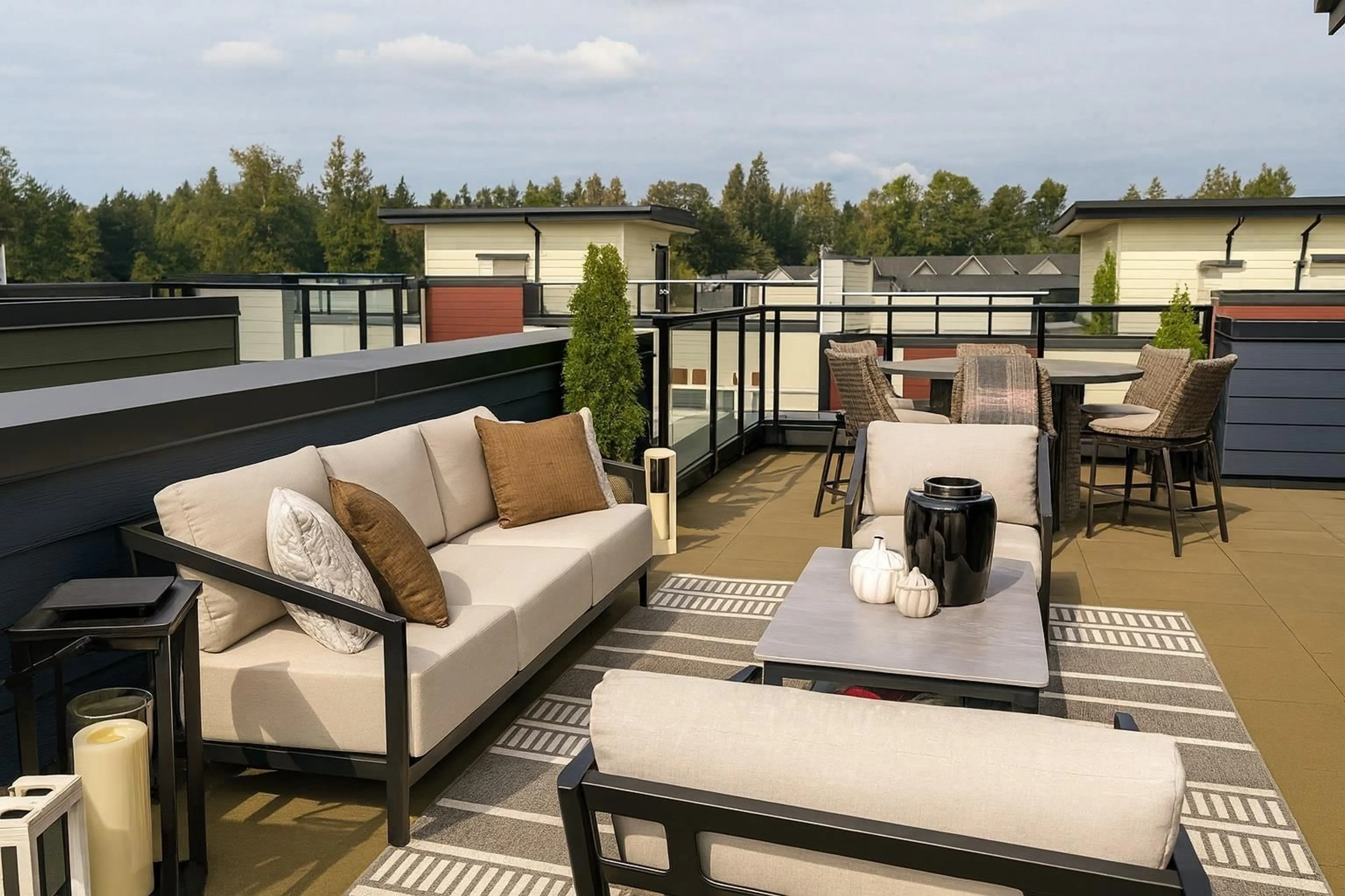 Patio, water/lake/river/ocean view for 64 - 7381 PRESTON BOULEVARD, Mission British Columbia V2V1C5