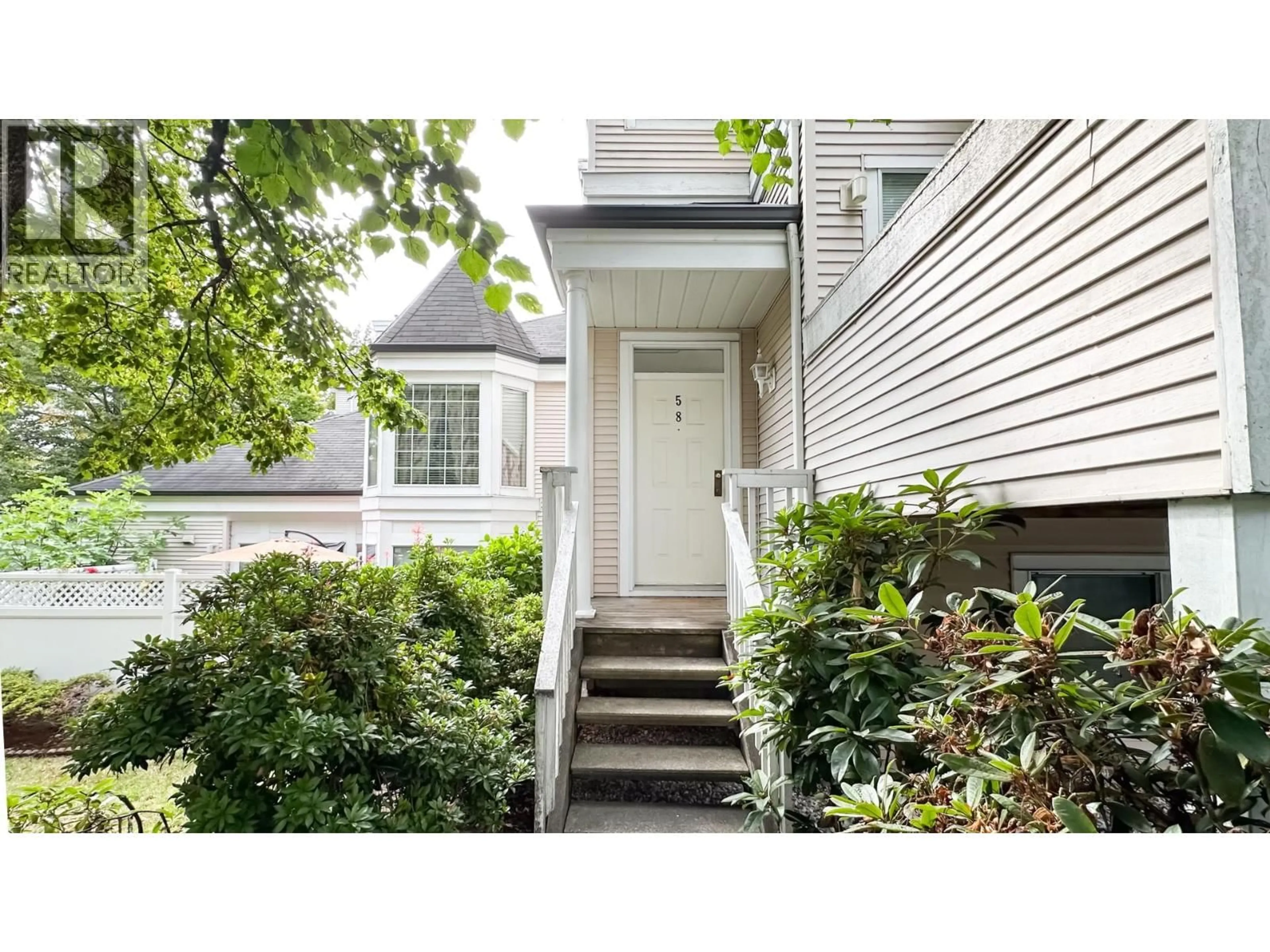 Home with vinyl exterior material, street for 58 - 12500 MCNEELY DRIVE, Richmond British Columbia V6V2S4