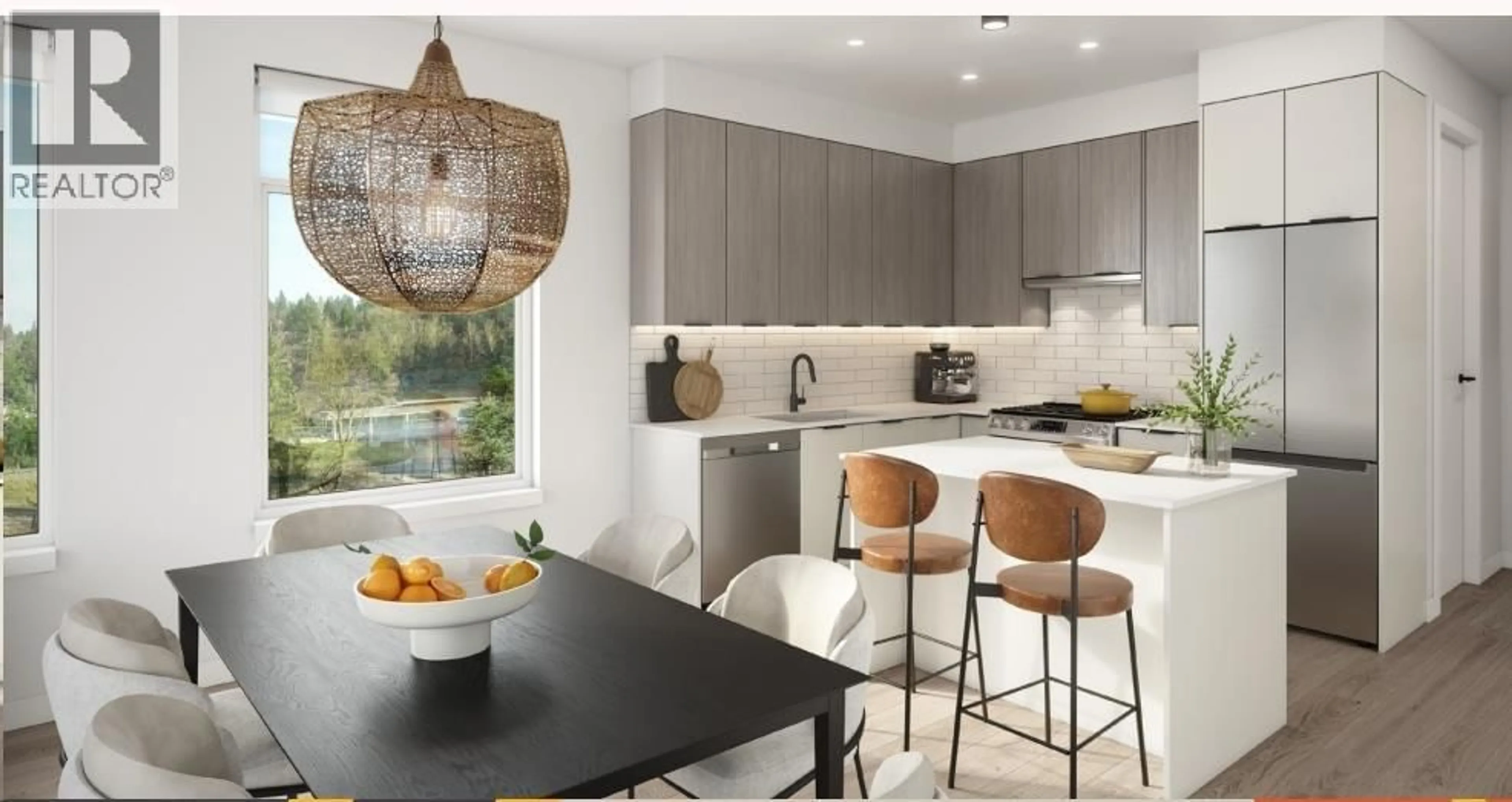 Contemporary kitchen, unknown for 203 - 3105 ST JOHNS STREET, Port Moody British Columbia V3H2C4