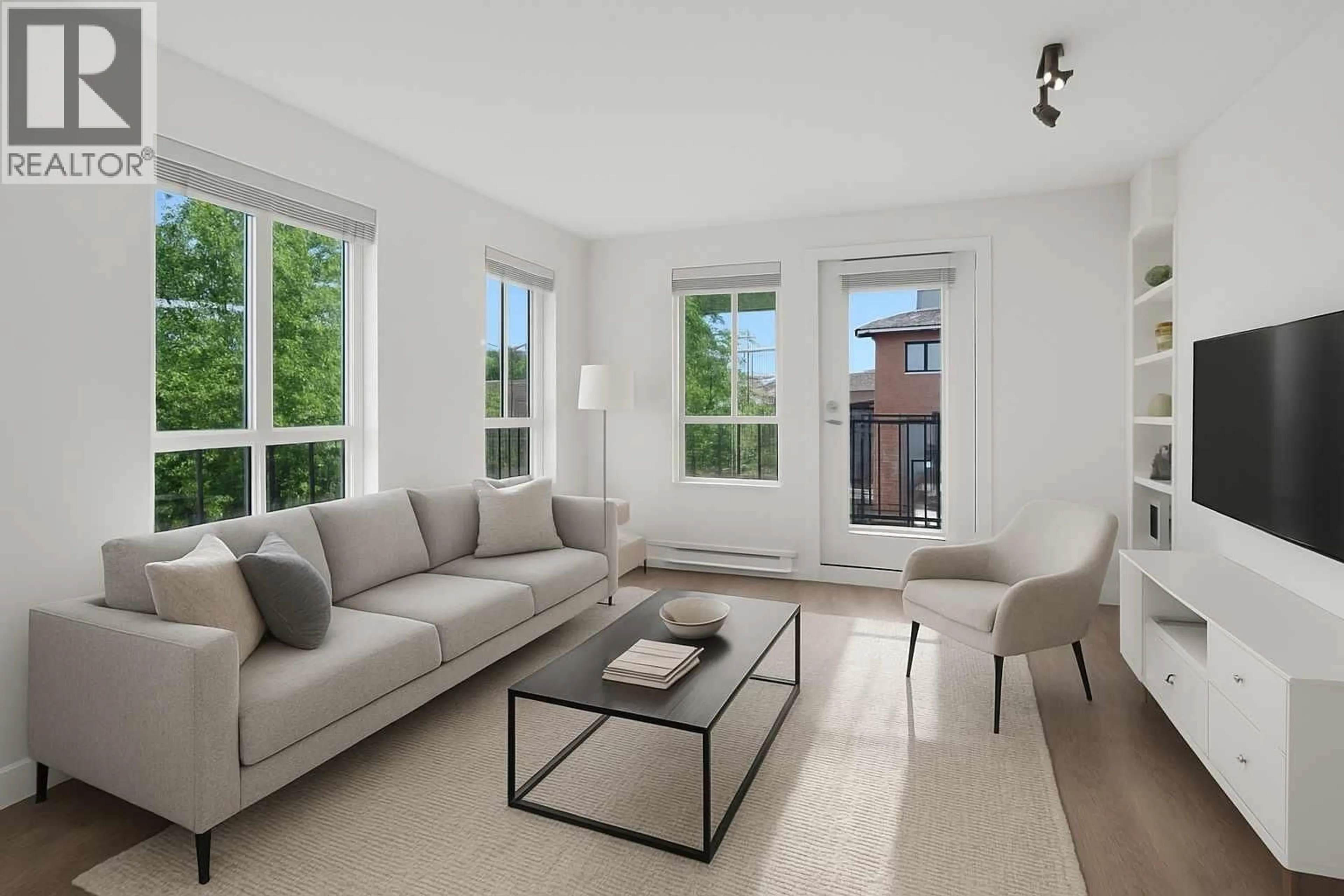 Living room with furniture, unknown for 301 - 553 FOSTER AVENUE, Coquitlam British Columbia V3J0B5