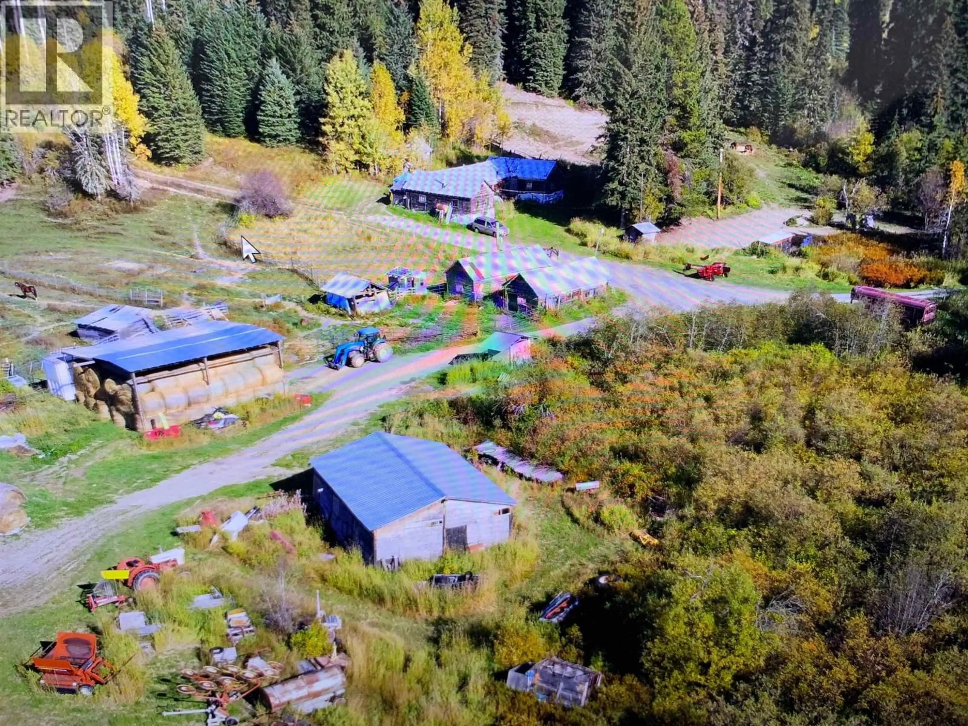 A pic from outside/outdoor area/front of a property/back of a property/a pic from drone, forest/trees view for 31951 UPPER FRASER ROAD, Prince George British Columbia V0J2Z0