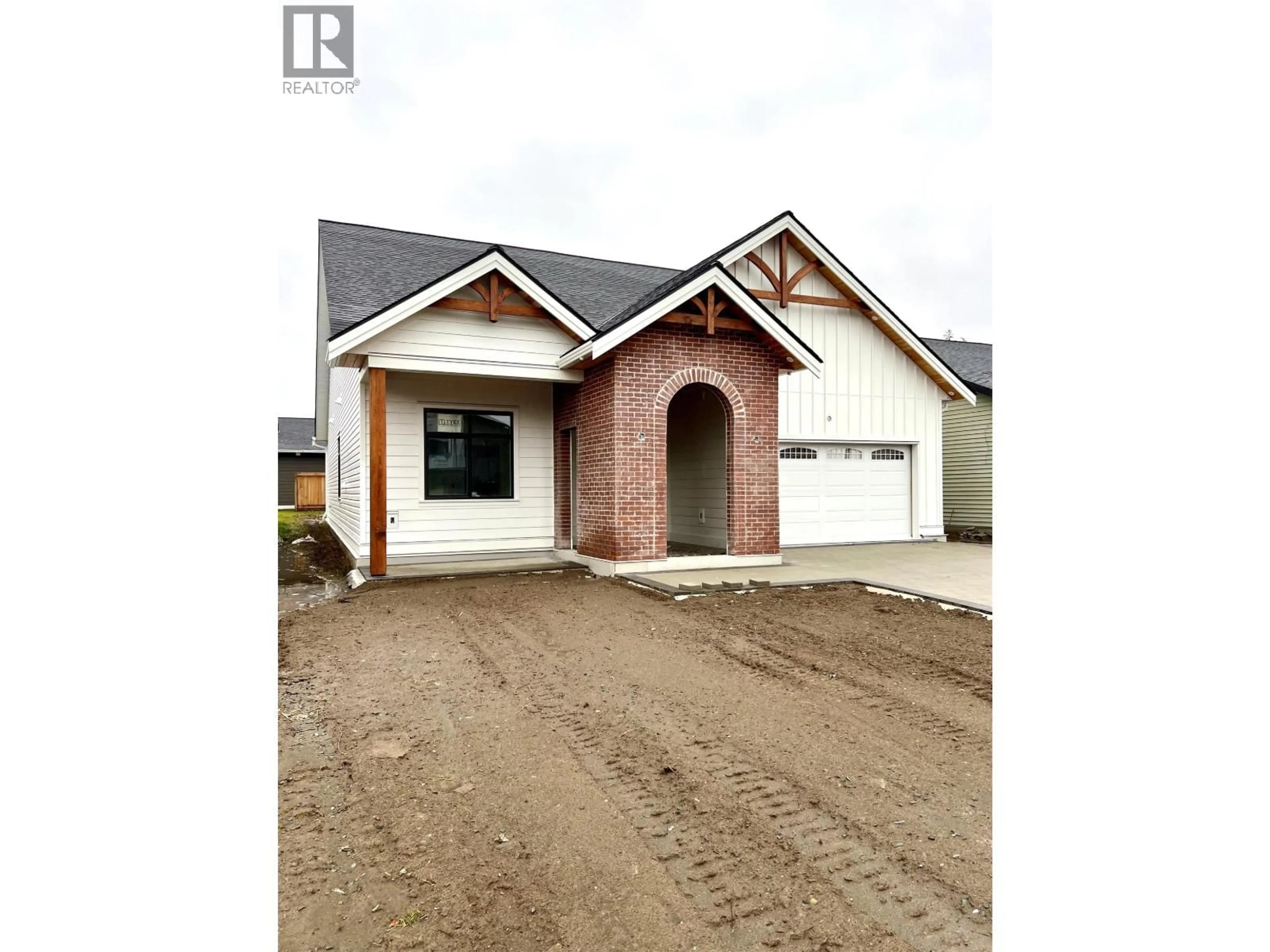 Home with brick exterior material, street for 4004 NASH DRIVE, Terrace British Columbia V8G0L3