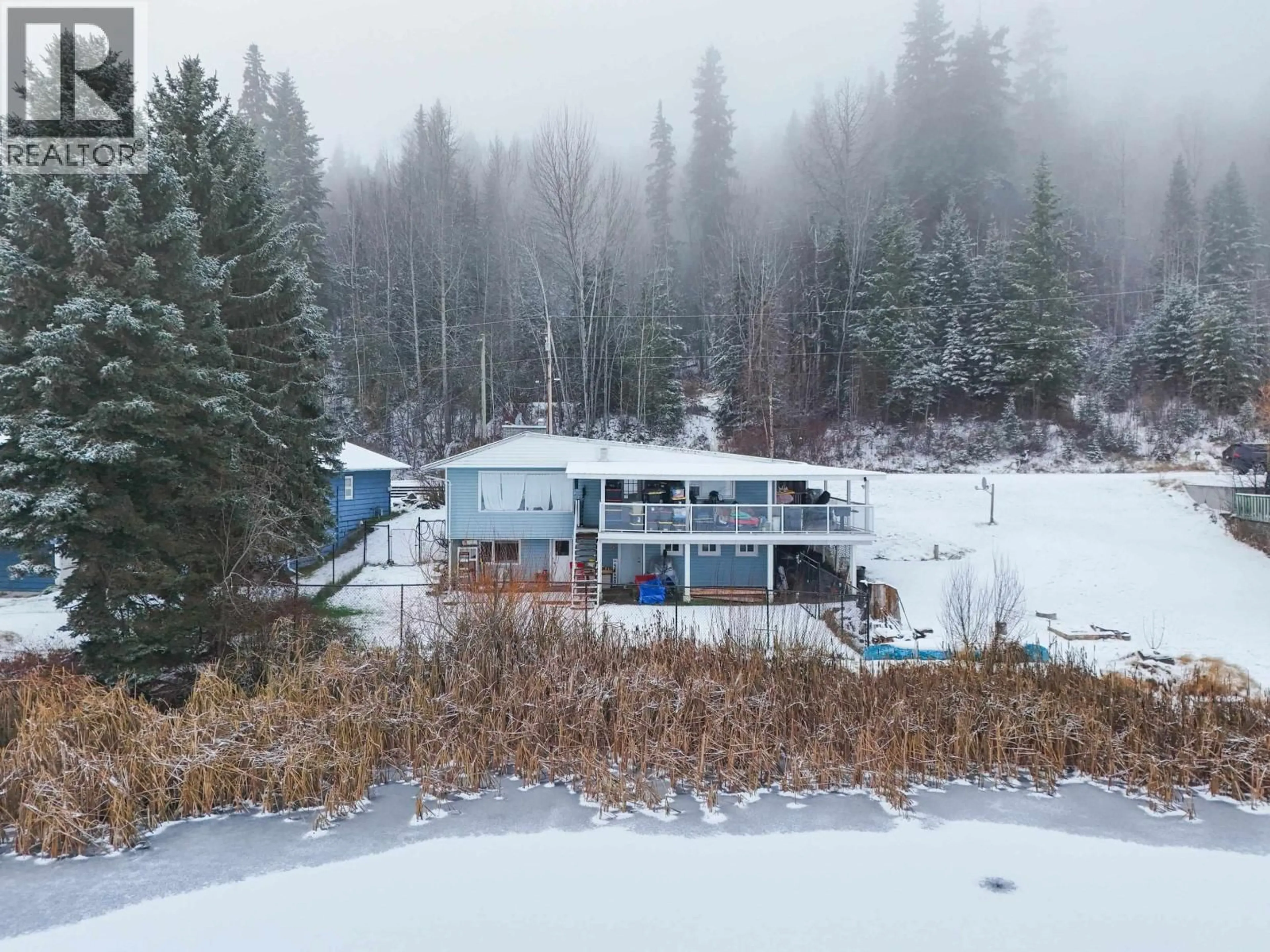 A pic from outside/outdoor area/front of a property/back of a property/a pic from drone, mountain view for 2630 NORWOOD ROAD, Quesnel British Columbia V2J7C1