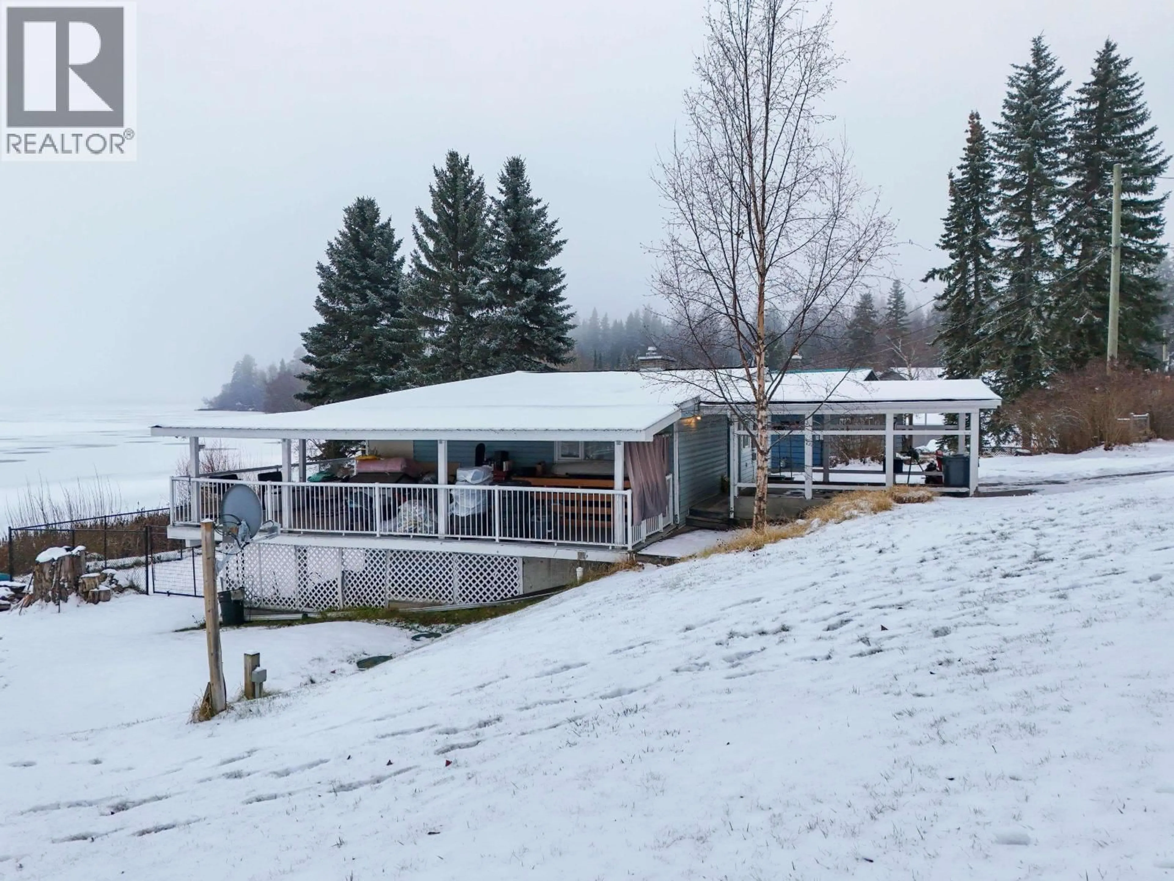 A pic from outside/outdoor area/front of a property/back of a property/a pic from drone, mountain view for 2630 NORWOOD ROAD, Quesnel British Columbia V2J7C1