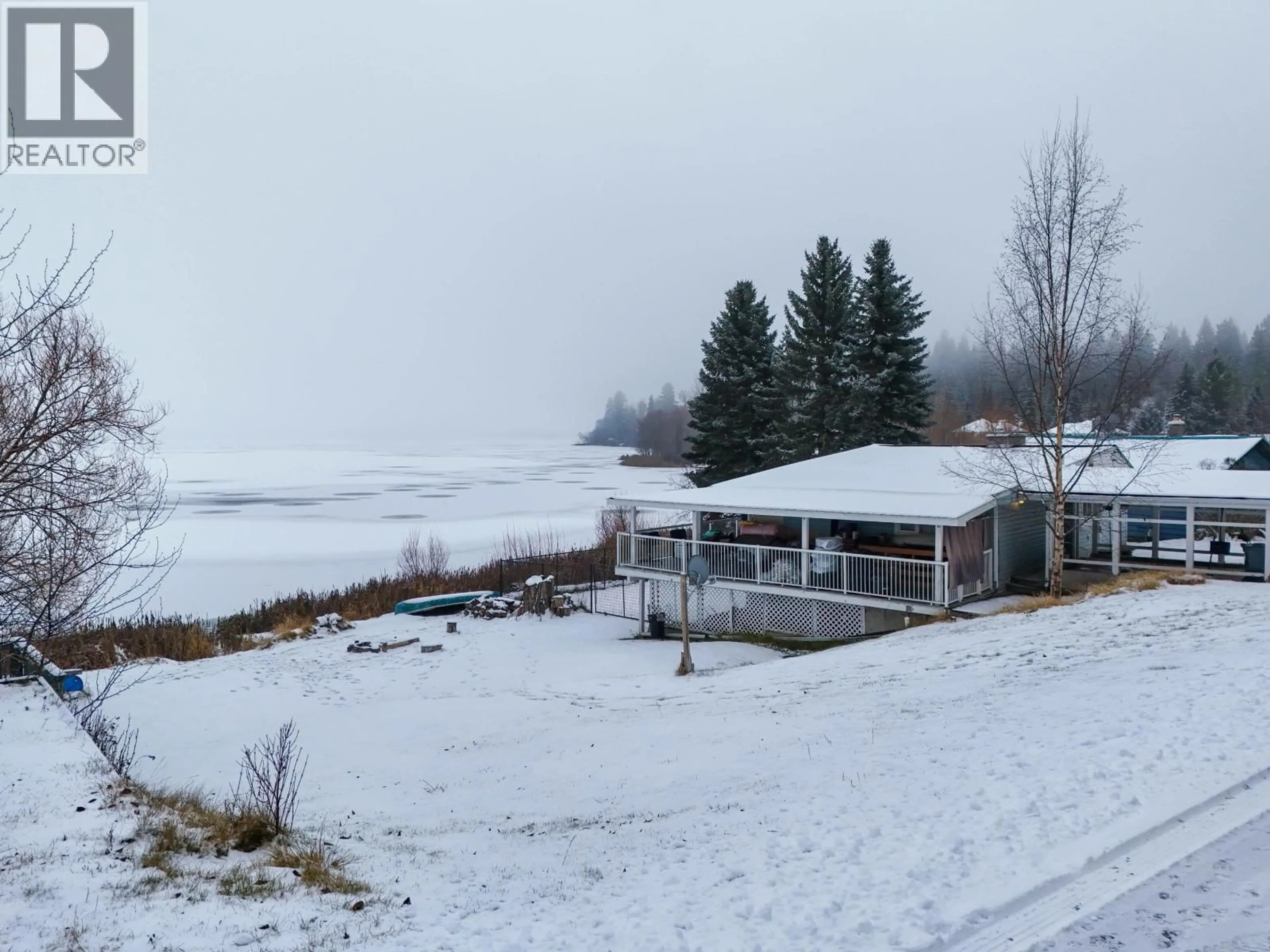 A pic from outside/outdoor area/front of a property/back of a property/a pic from drone, water/lake/river/ocean view for 2630 NORWOOD ROAD, Quesnel British Columbia V2J7C1