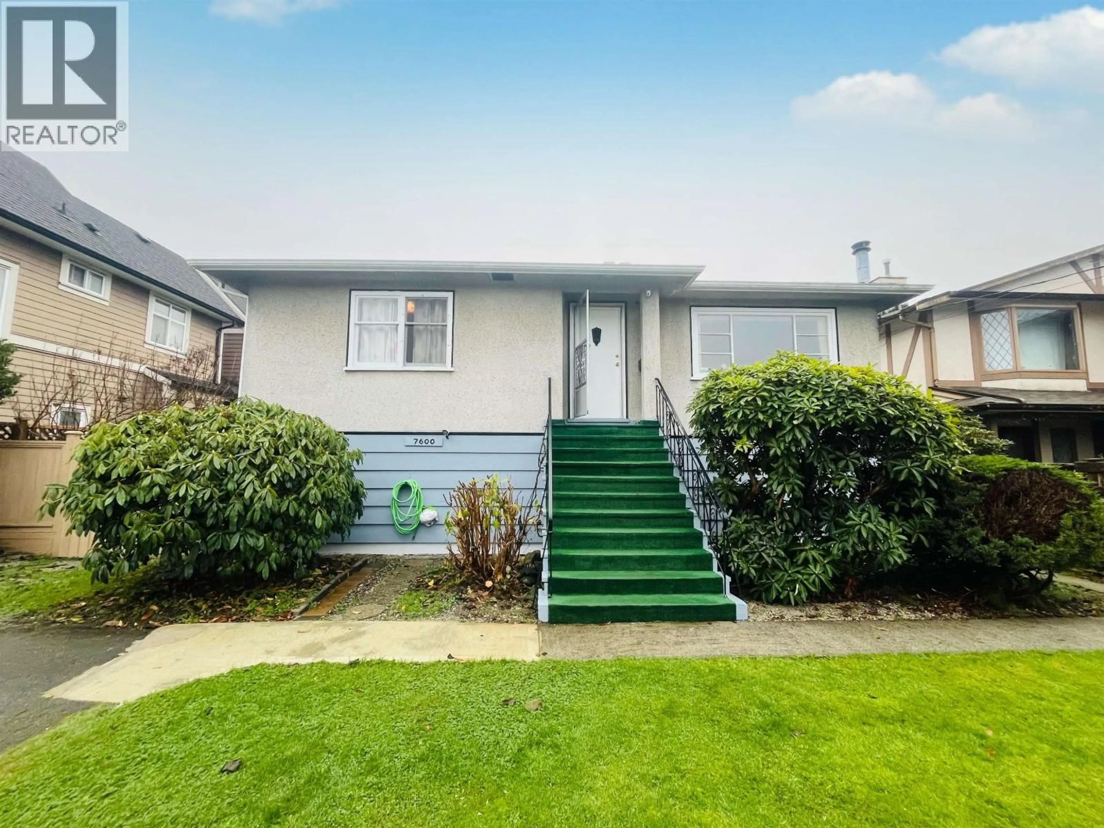 Home with vinyl exterior material, street for 7600 ACHESON ROAD, Richmond British Columbia V6Y1M9