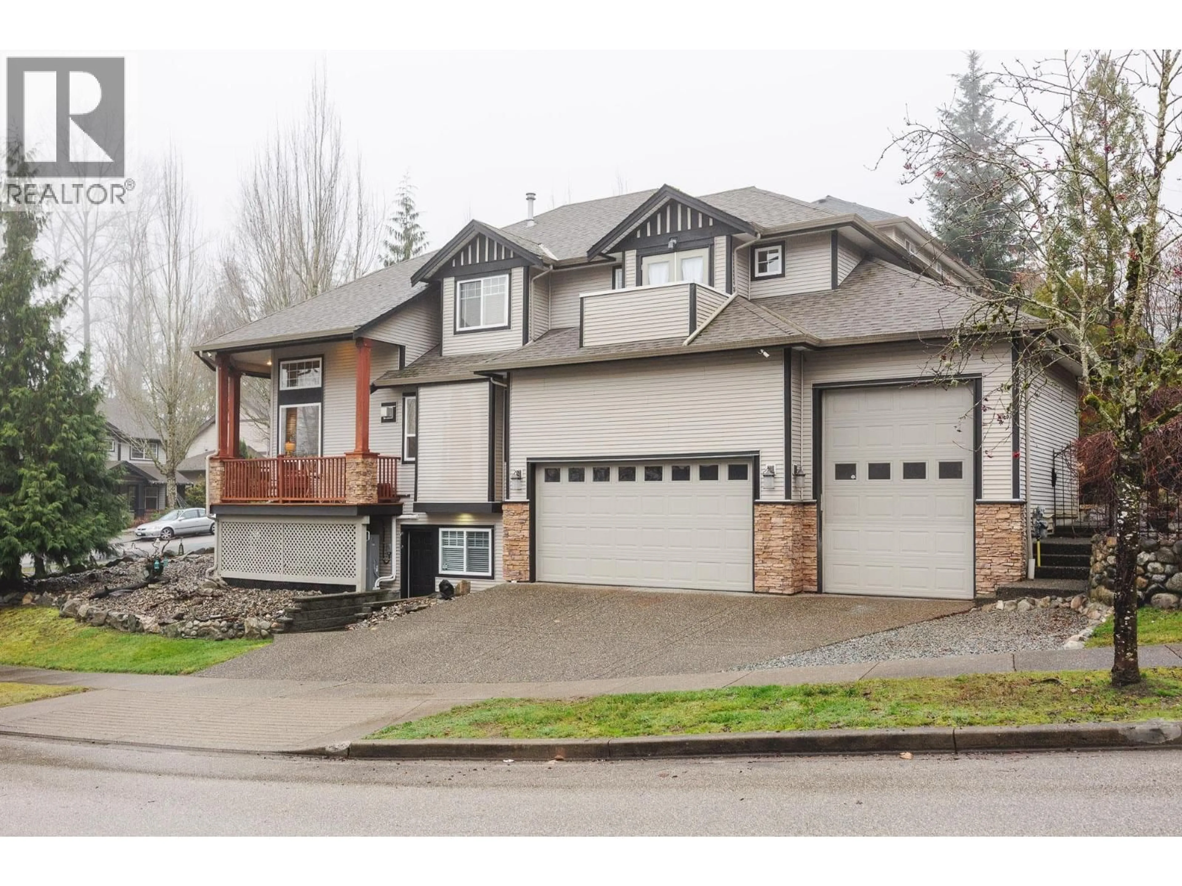 Home with vinyl exterior material, street for 13250 237A STREET, Maple Ridge British Columbia V4R2X2