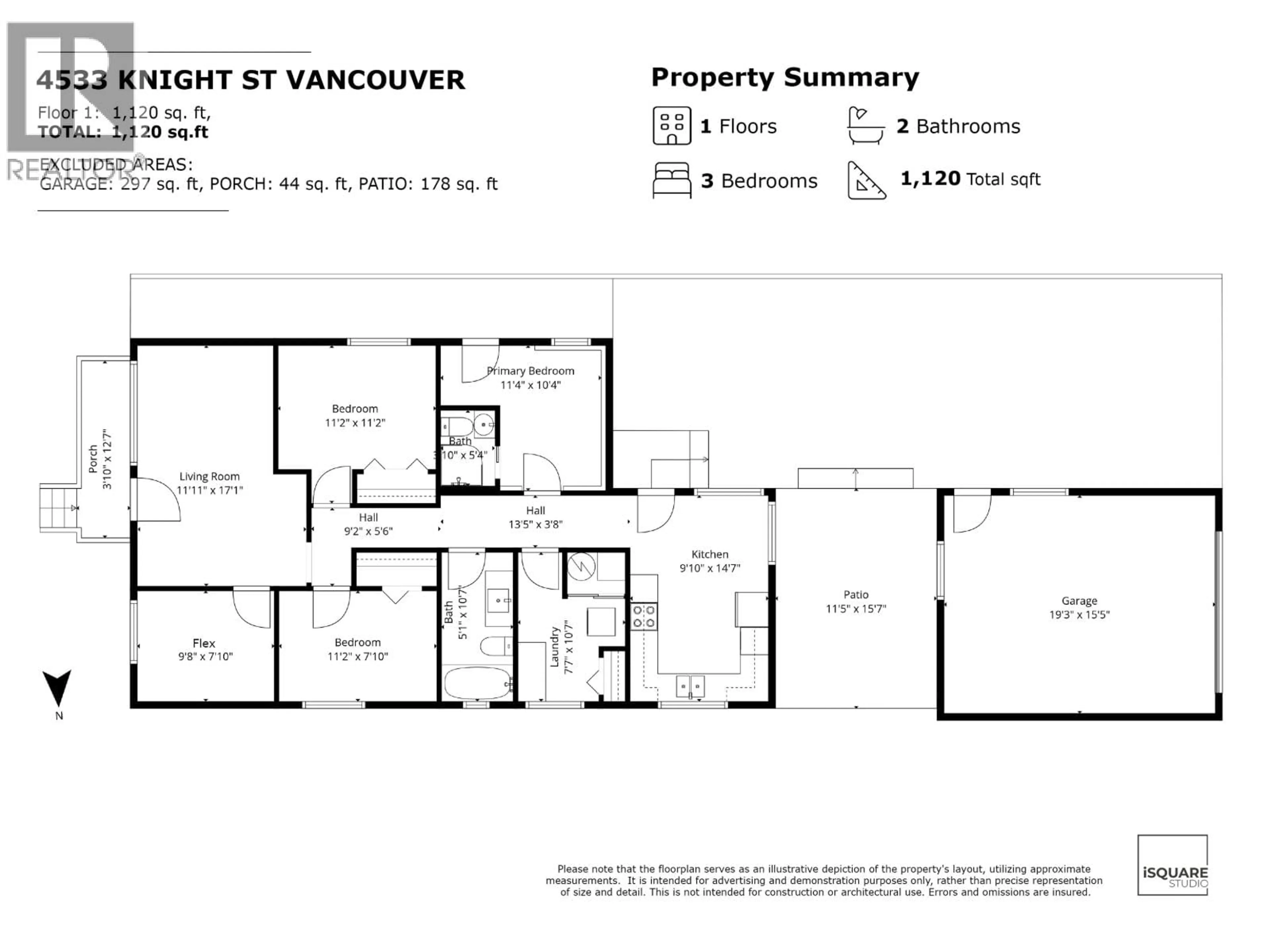 Floor plan for 4533 KNIGHT STREET, Vancouver British Columbia V5N3M8
