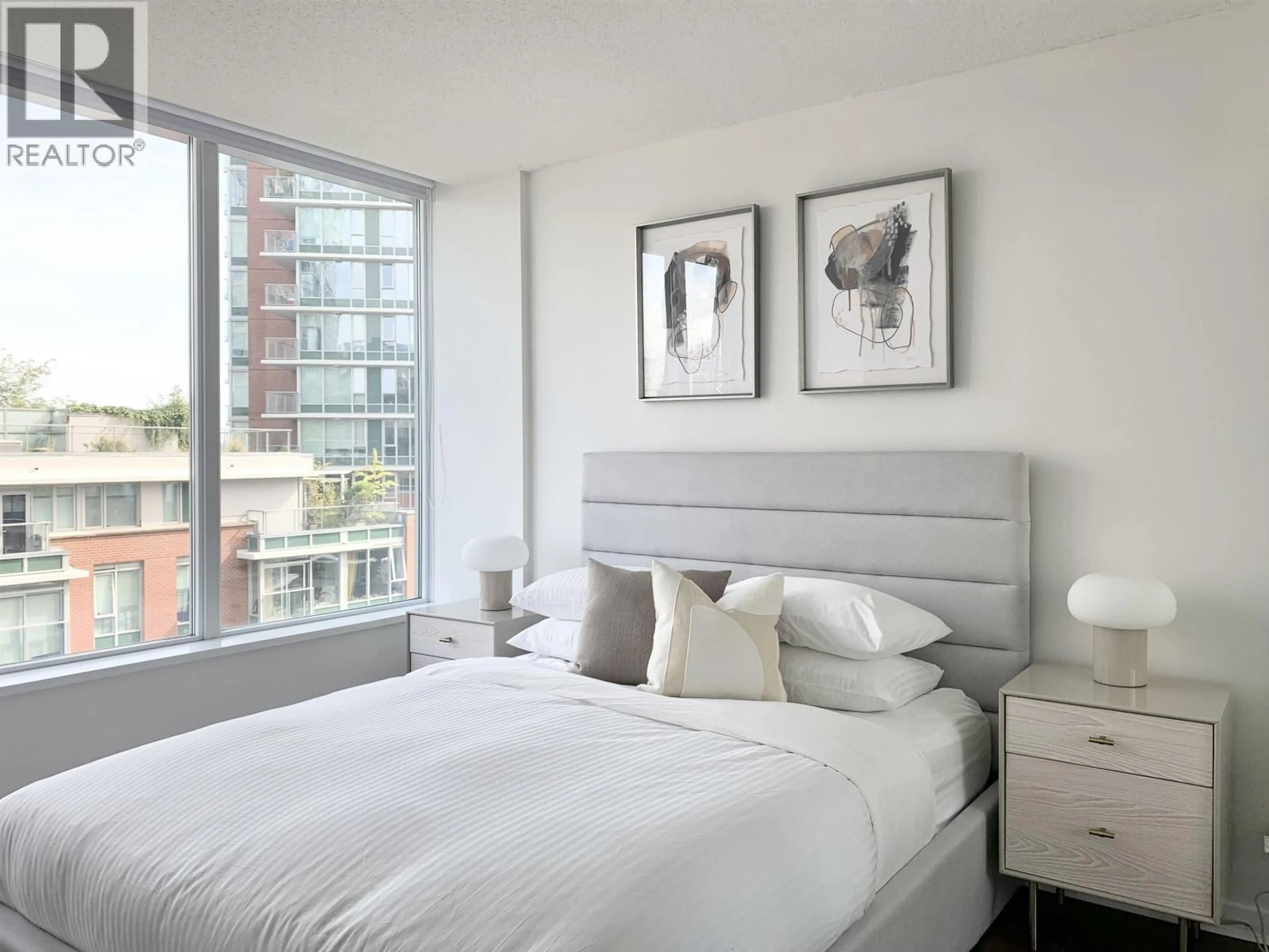 Bedroom with bed, unknown for 701 - 633 ABBOTT STREET, Vancouver British Columbia V6B0J3