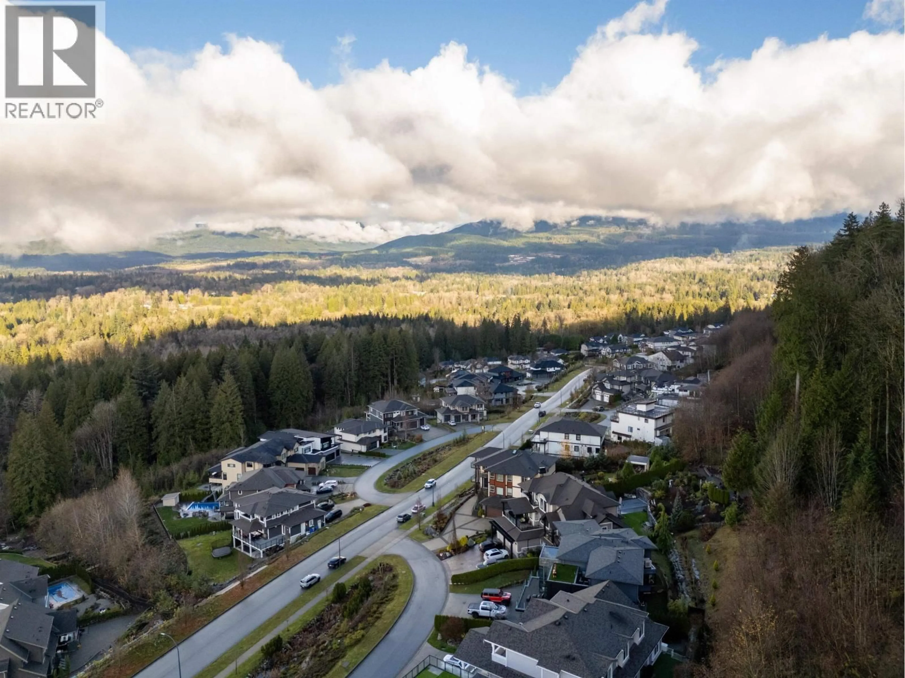 A pic from outside/outdoor area/front of a property/back of a property/a pic from drone, mountain view for 11000 CARMICHAEL STREET, Maple Ridge British Columbia V2W0H3