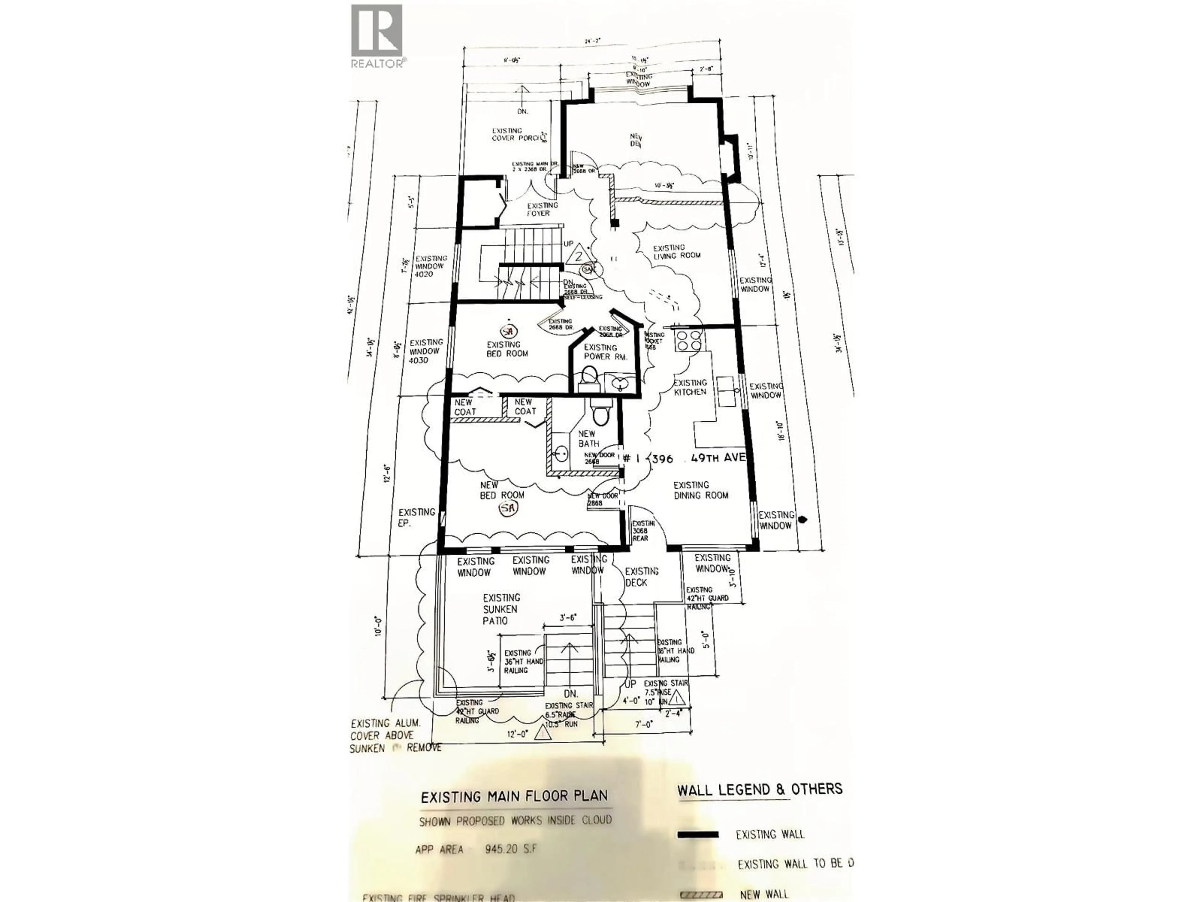 Floor plan for 396 49TH AVENUE, Vancouver British Columbia V5W2G6