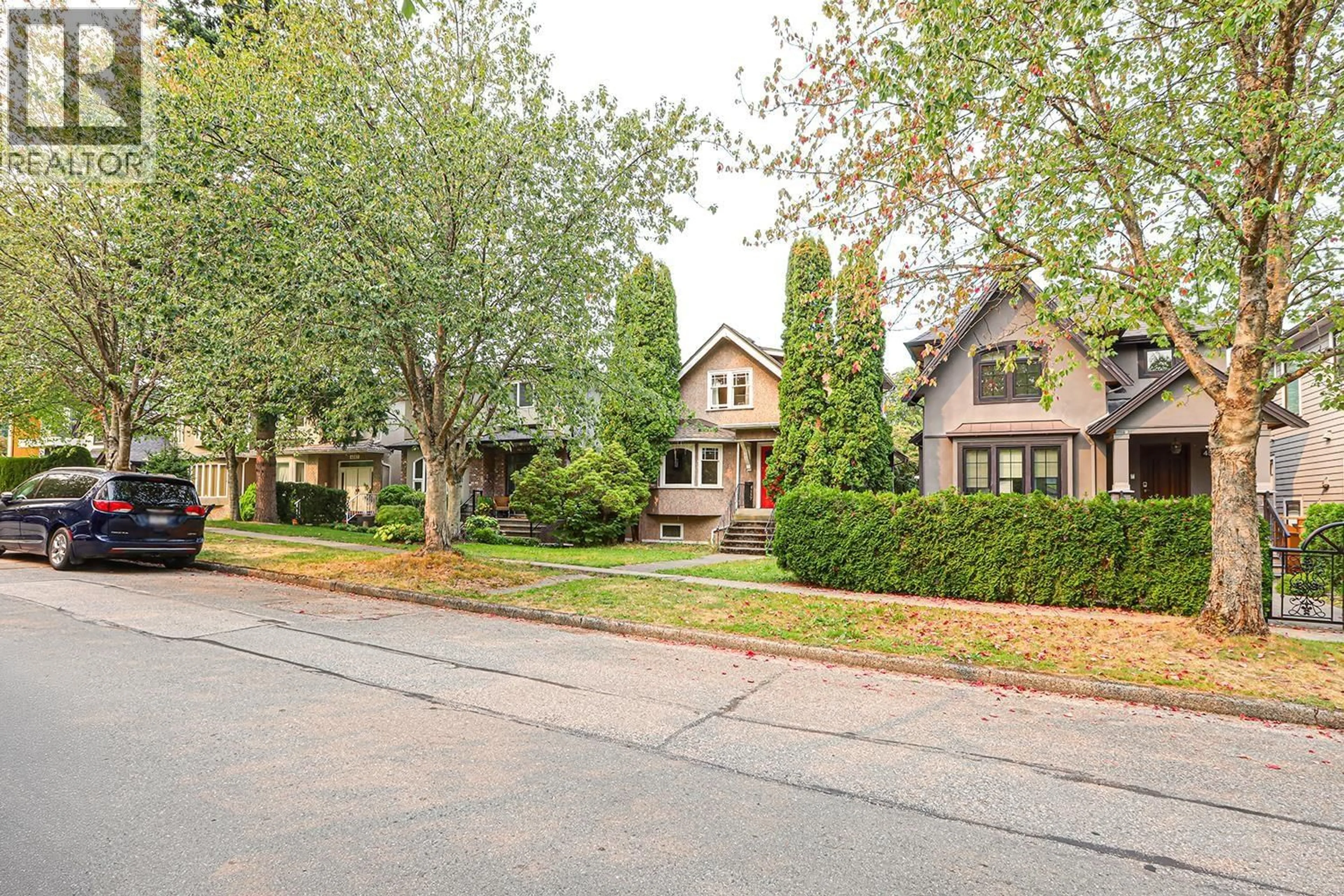 Home with brick exterior material, street for 4557 14TH AVENUE, Vancouver British Columbia V6R2Y5