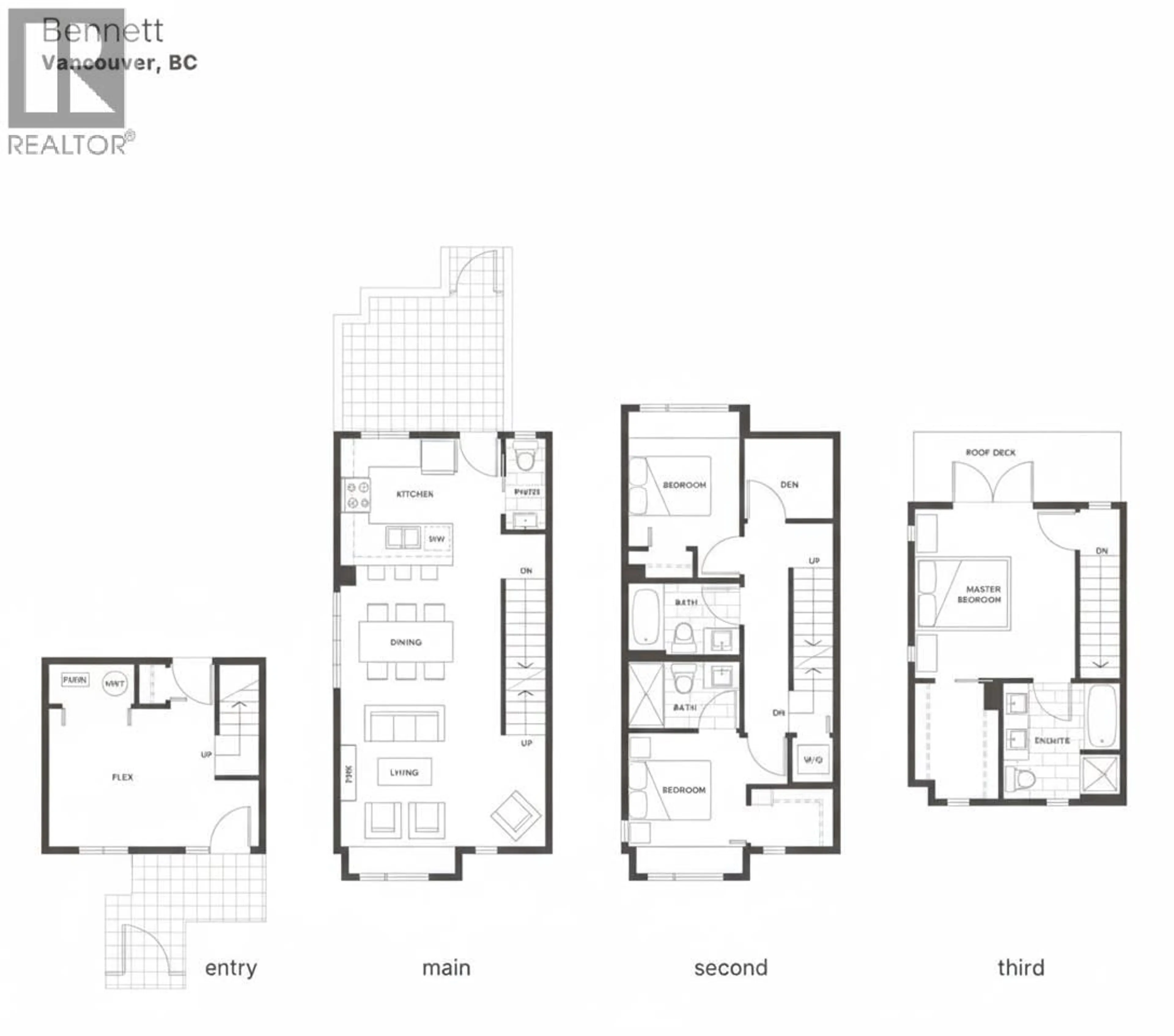 Floor plan for 5502 OAK STREET, Vancouver British Columbia V6M2V6