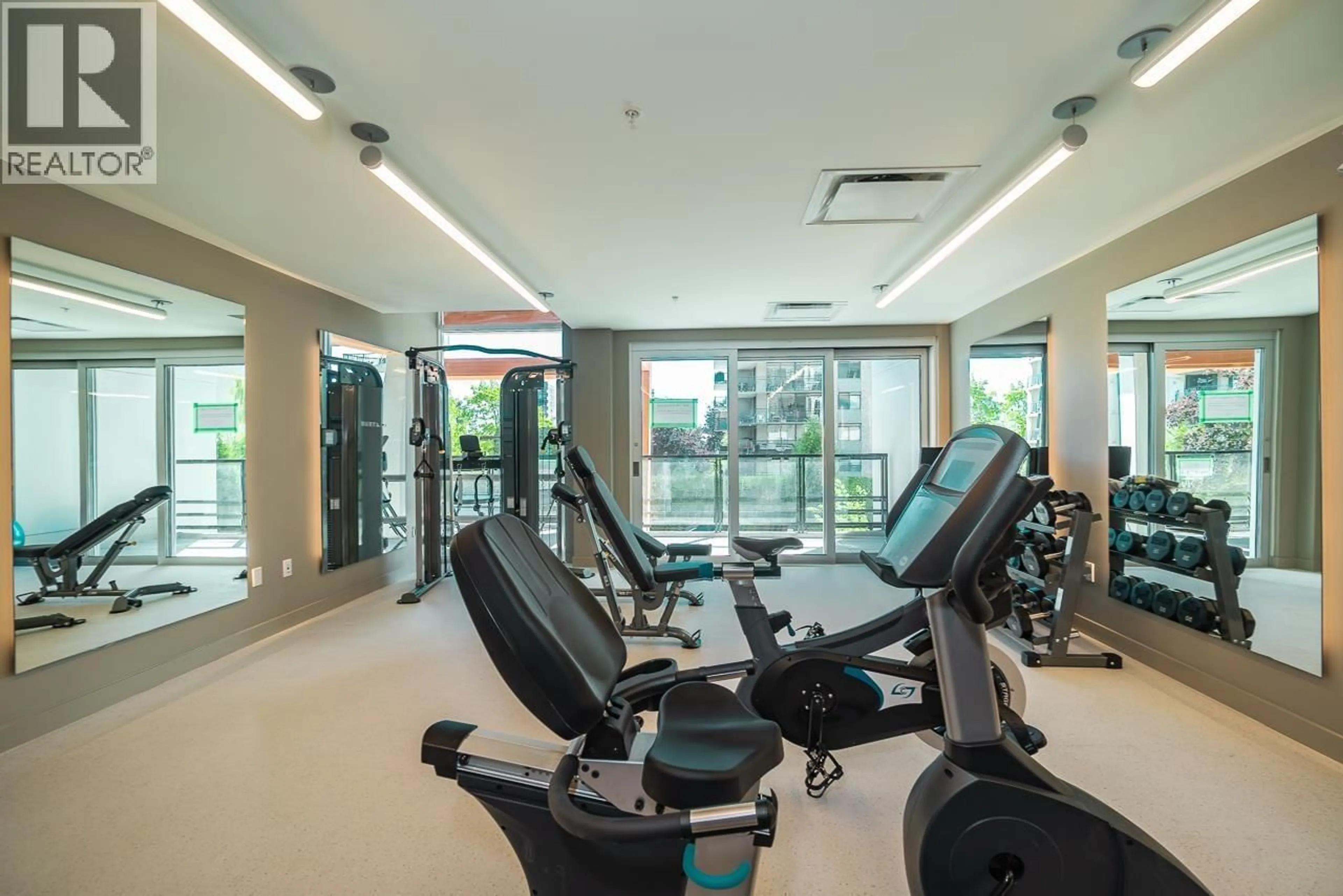 Gym or fitness room for 403 - 108 8TH STREET, North Vancouver British Columbia V7L0H1