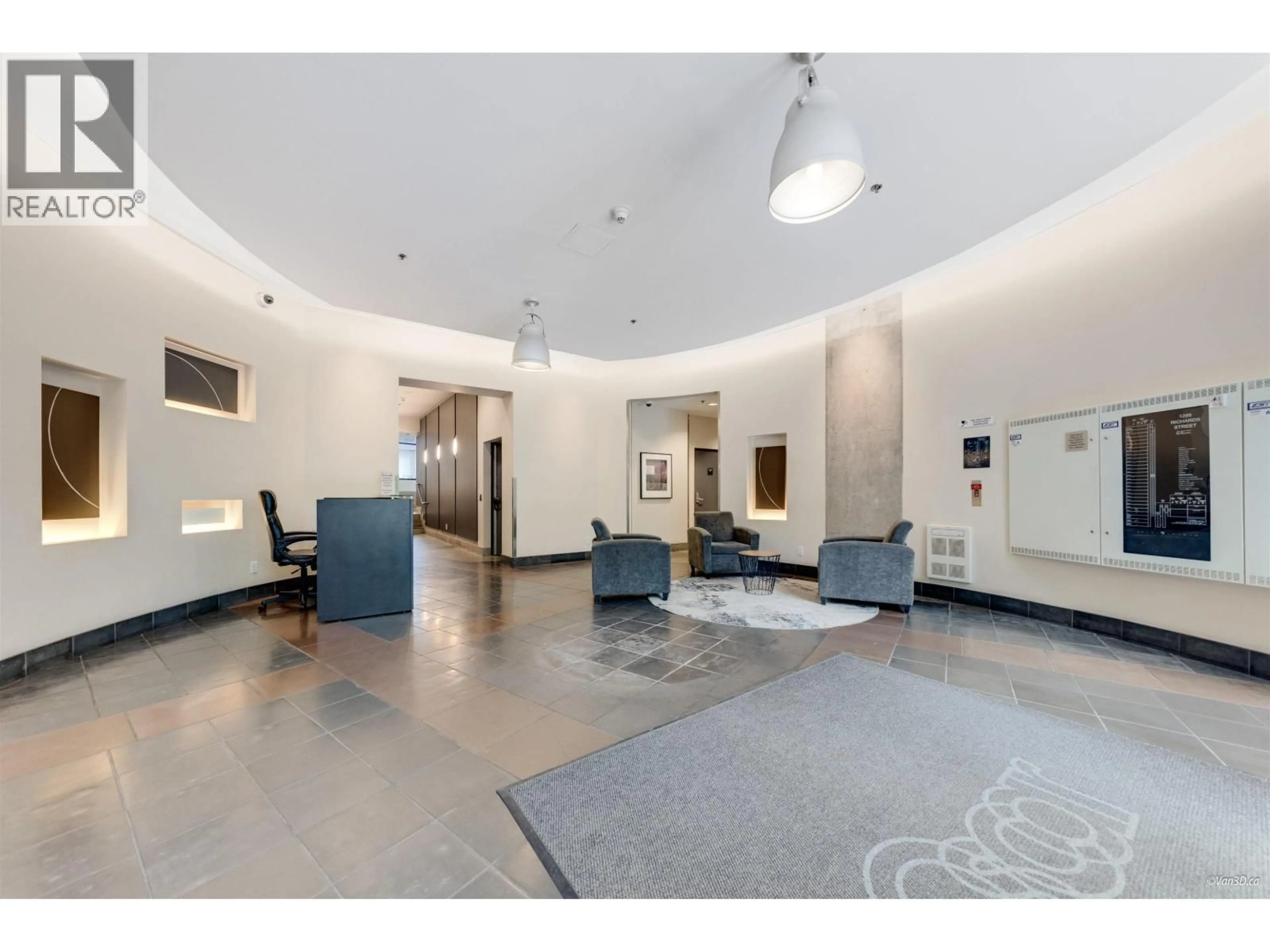 Lobby for 1804 - 1295 RICHARDS STREET, Vancouver British Columbia V6B1B7