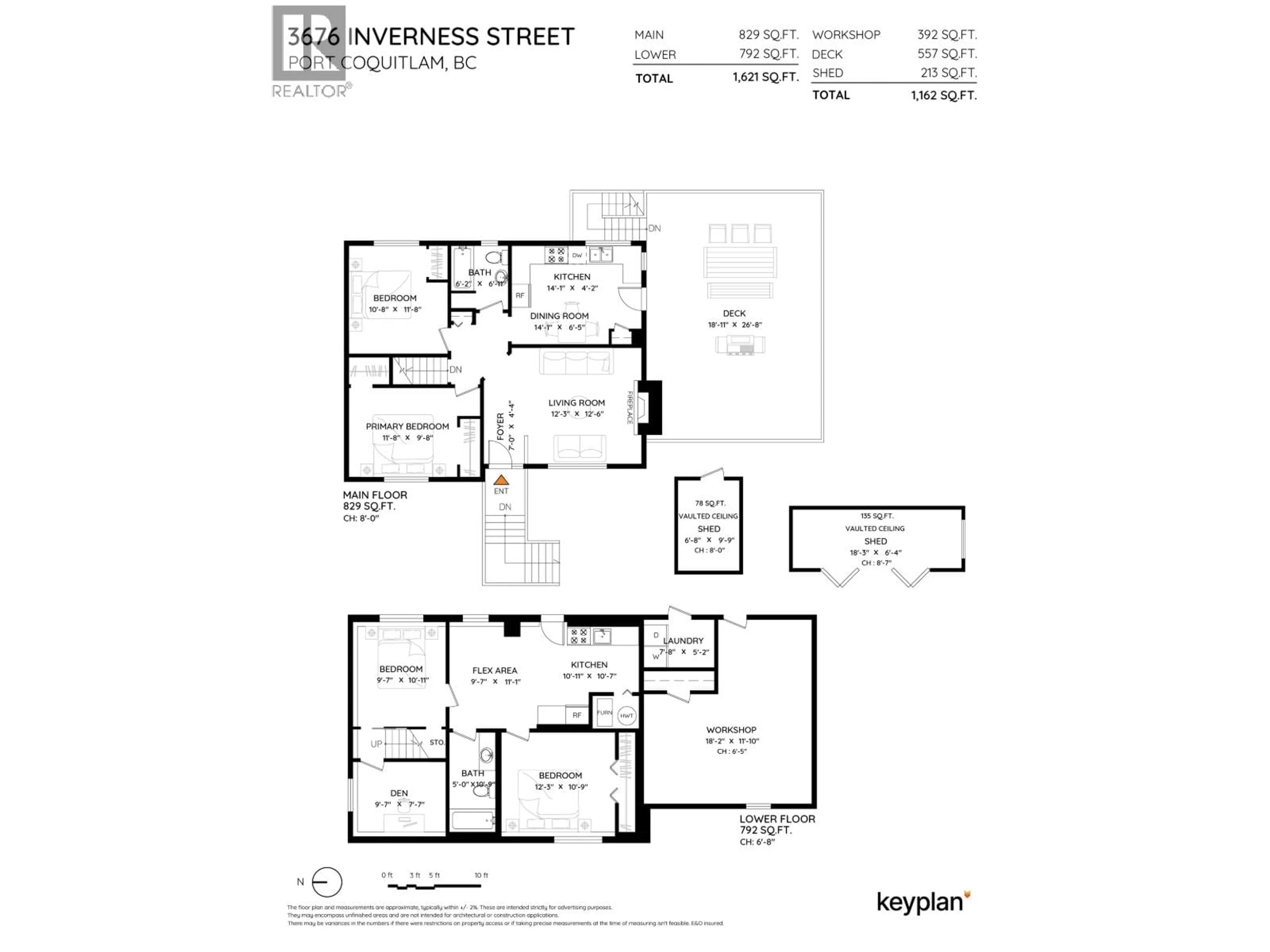 Floor plan for 3676 INVERNESS STREET, Port Coquitlam British Columbia V3B3B4