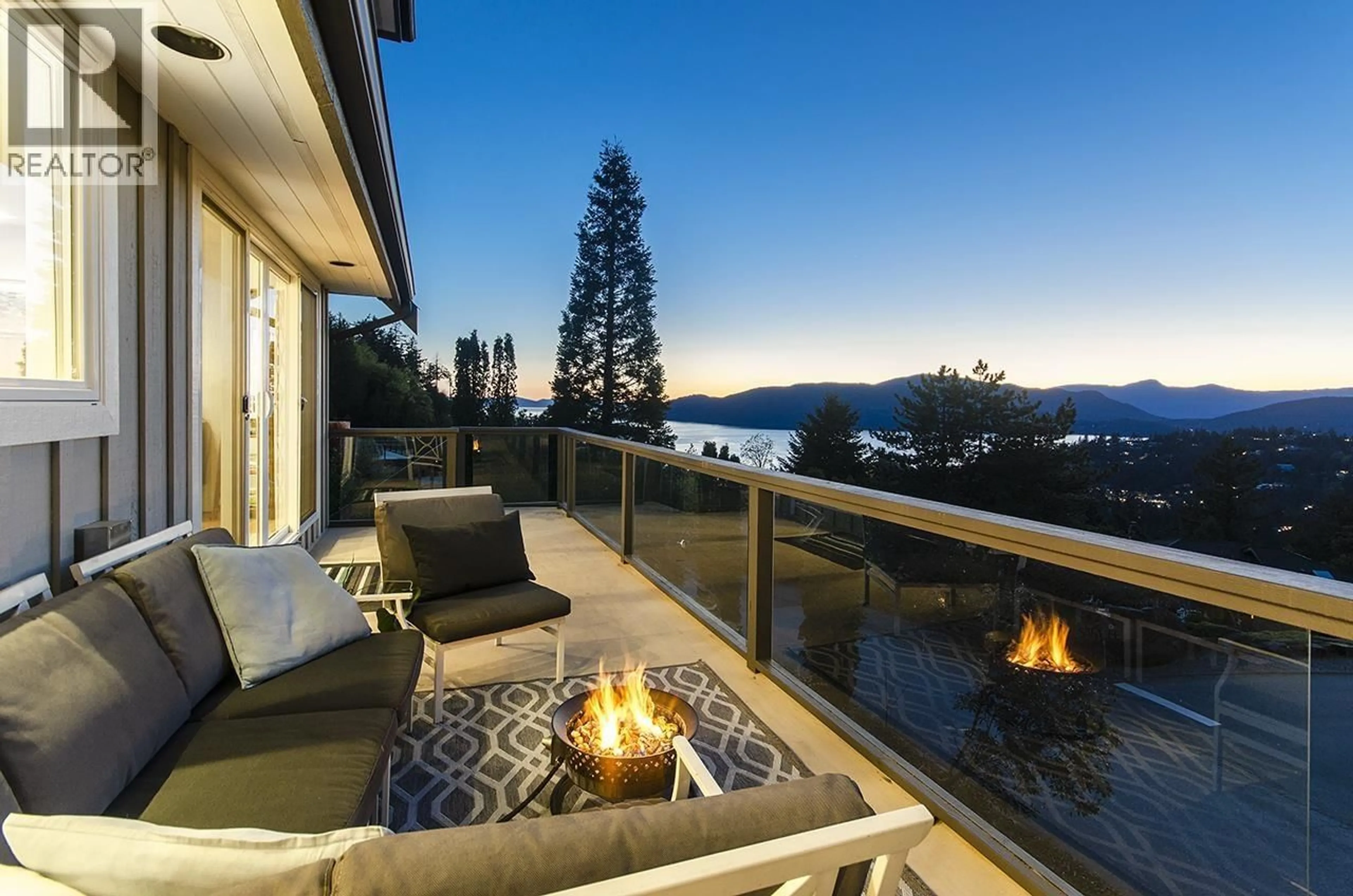 Patio, water/lake/river/ocean view for 5237 TIMBERFEILD ROAD, West Vancouver British Columbia V7W2Y5