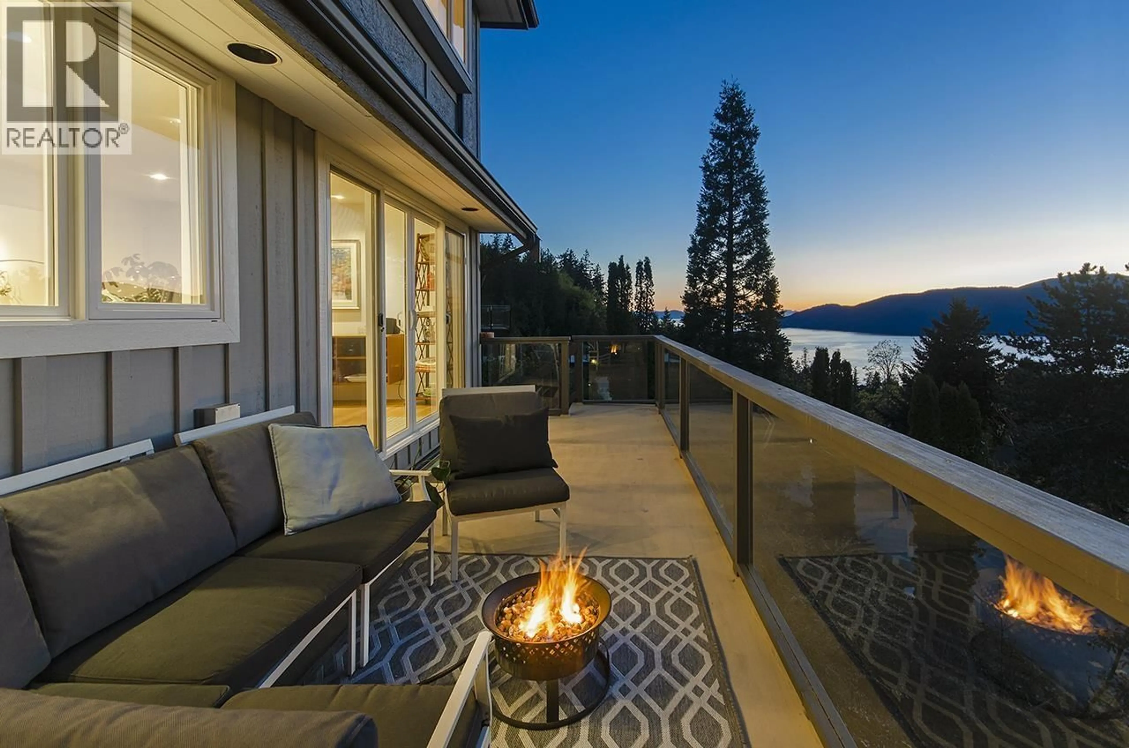 Patio, water/lake/river/ocean view for 5237 TIMBERFEILD ROAD, West Vancouver British Columbia V7W2Y5