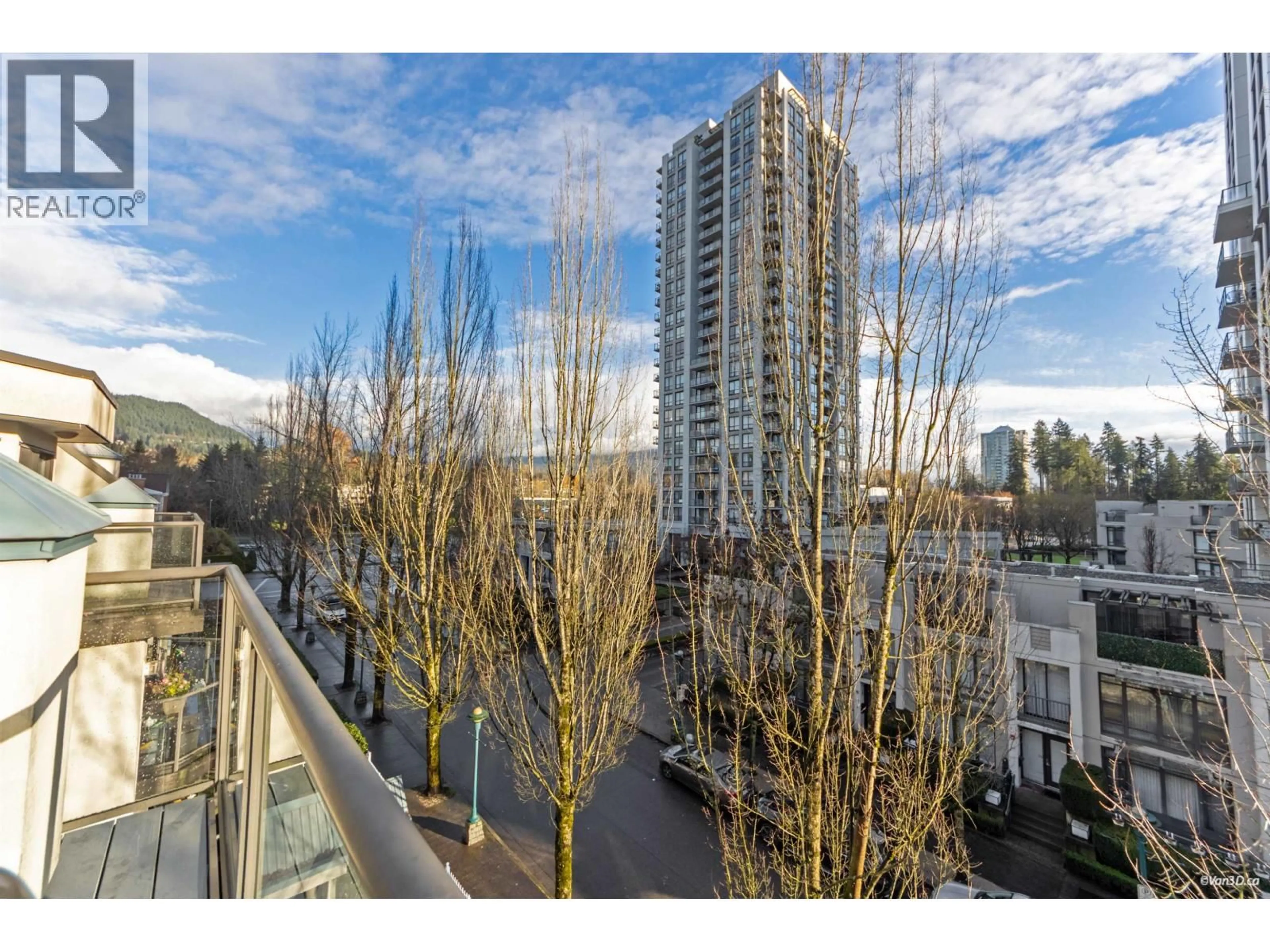 A pic from outside/outdoor area/front of a property/back of a property/a pic from drone, city buildings view from balcony for 415 - 2978 BURLINGTON DRIVE, Coquitlam British Columbia V3B7S6