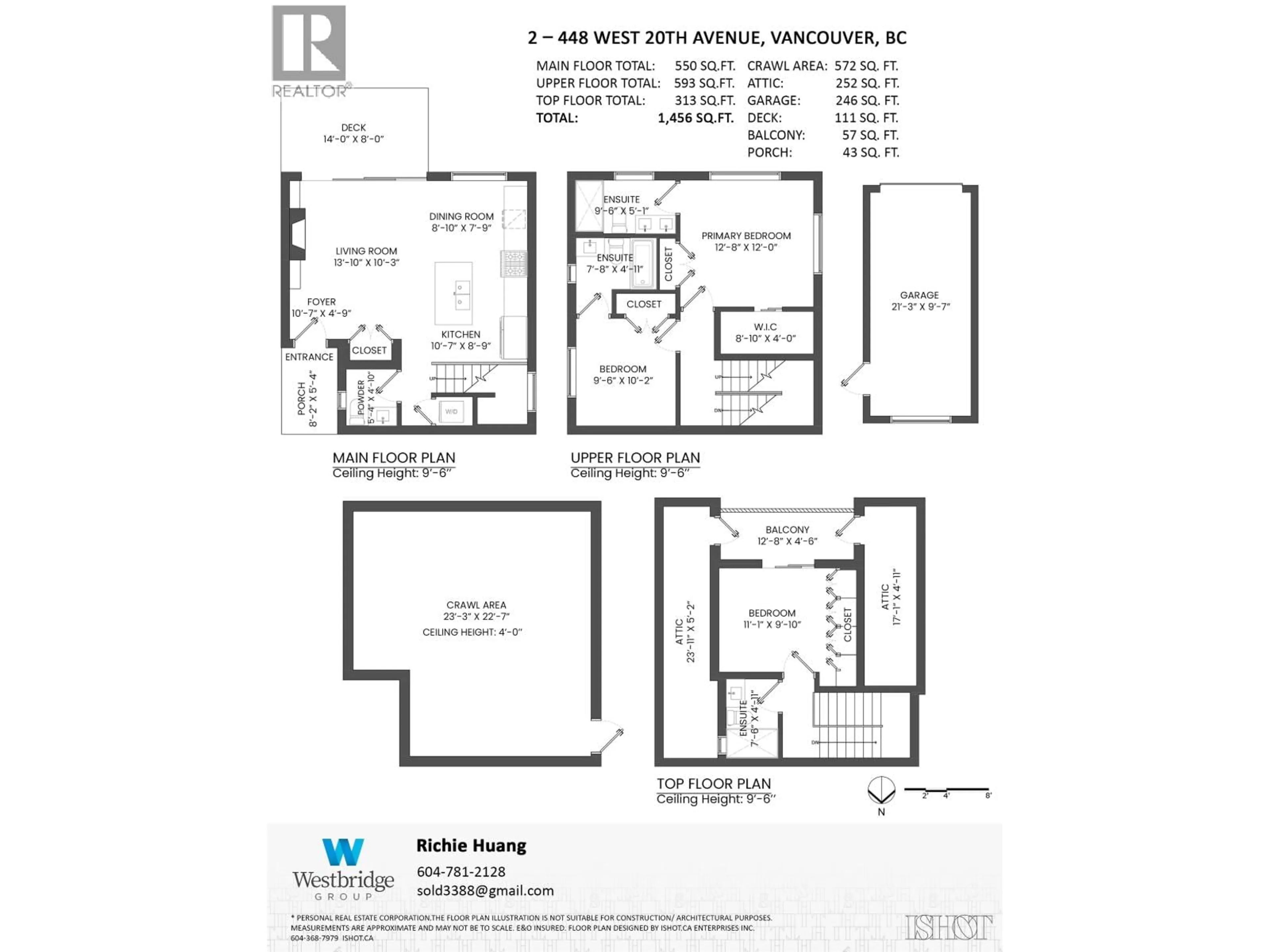 Floor plan for 2 - 448 20TH AVENUE, Vancouver British Columbia V5Y2C8