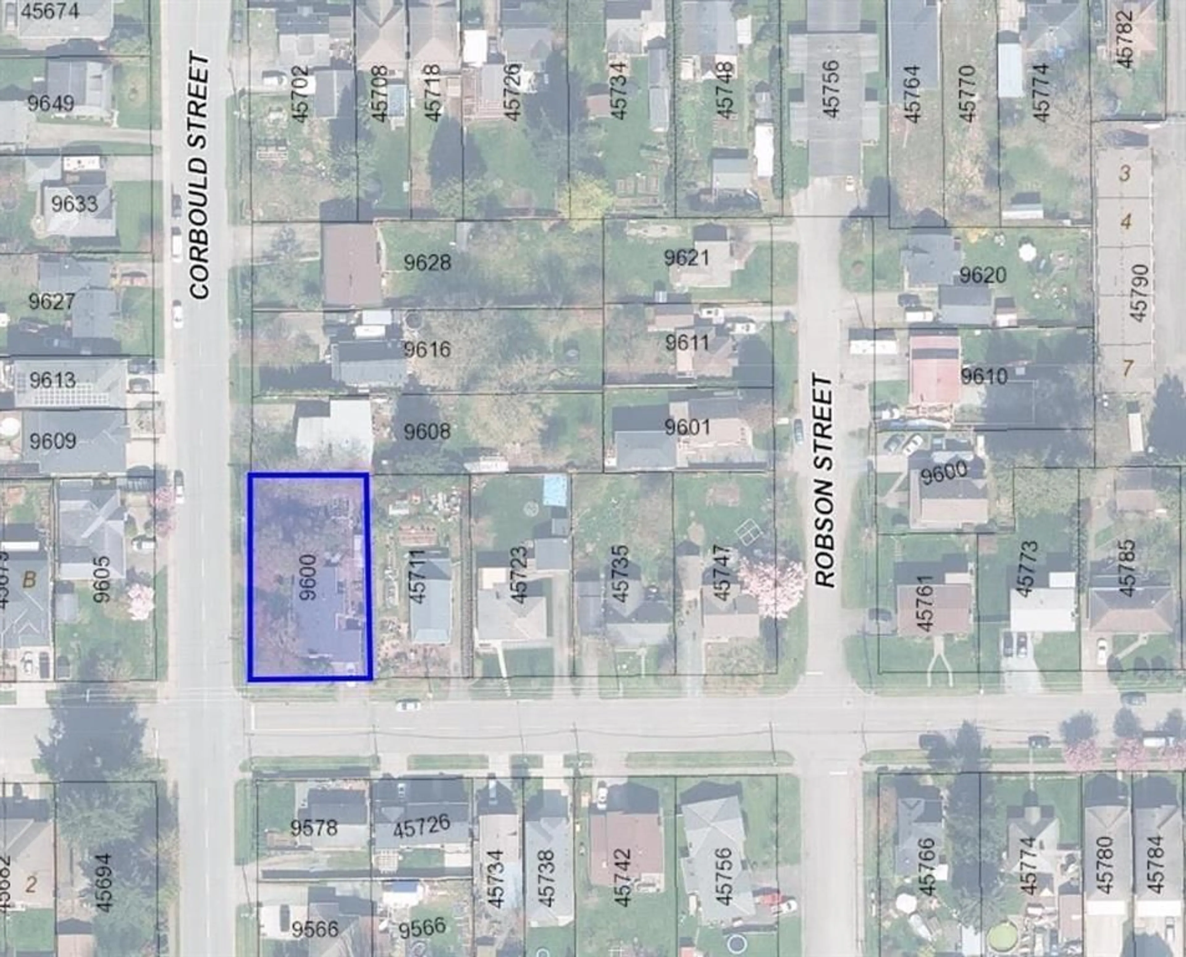 Picture of a map for 9600 CORBOULD STREET, Chilliwack British Columbia V2P4B3