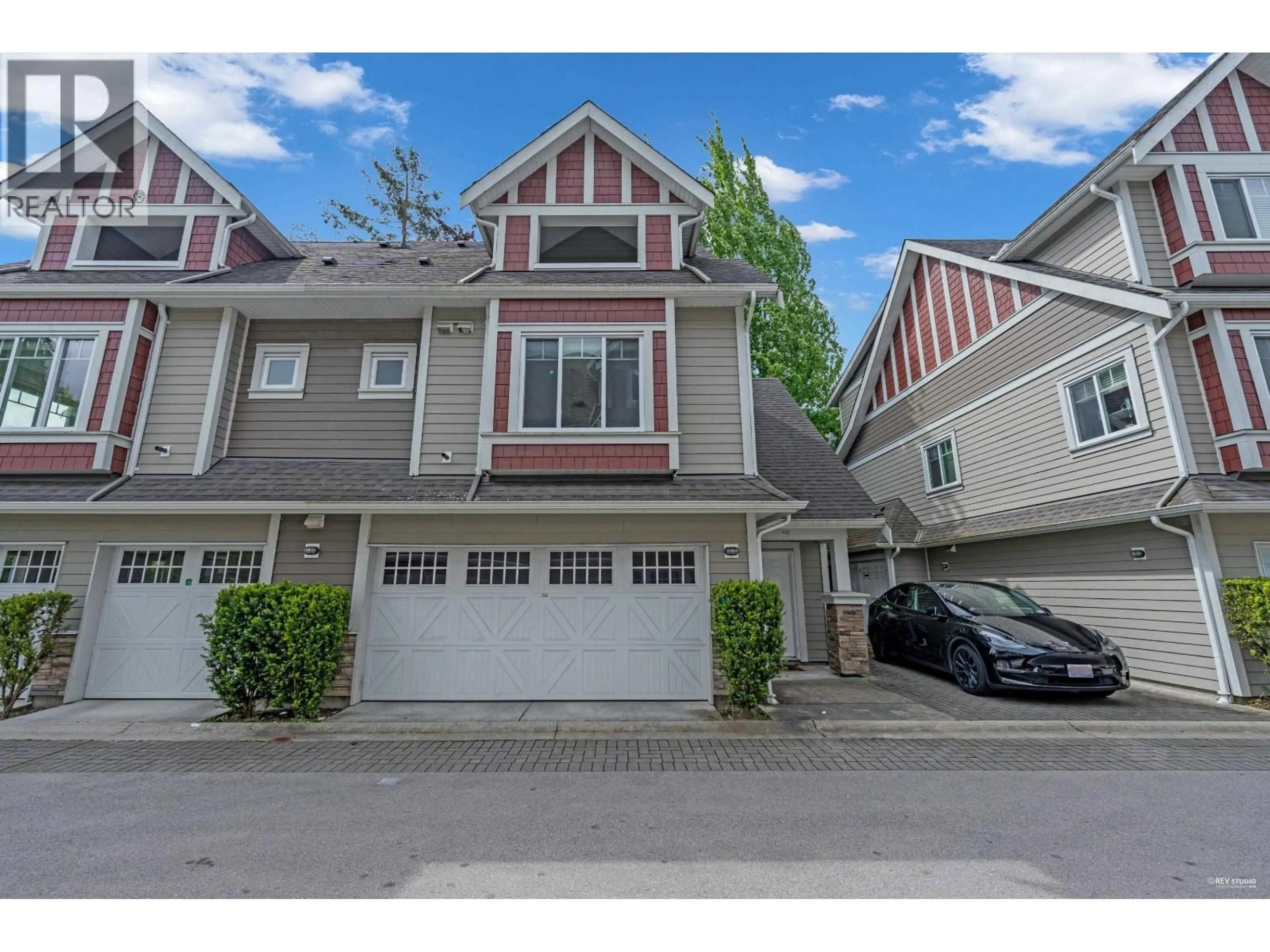 Home with vinyl exterior material, street for 15 - 9780 GENERAL CURRIE ROAD, Richmond British Columbia V6Y0J9