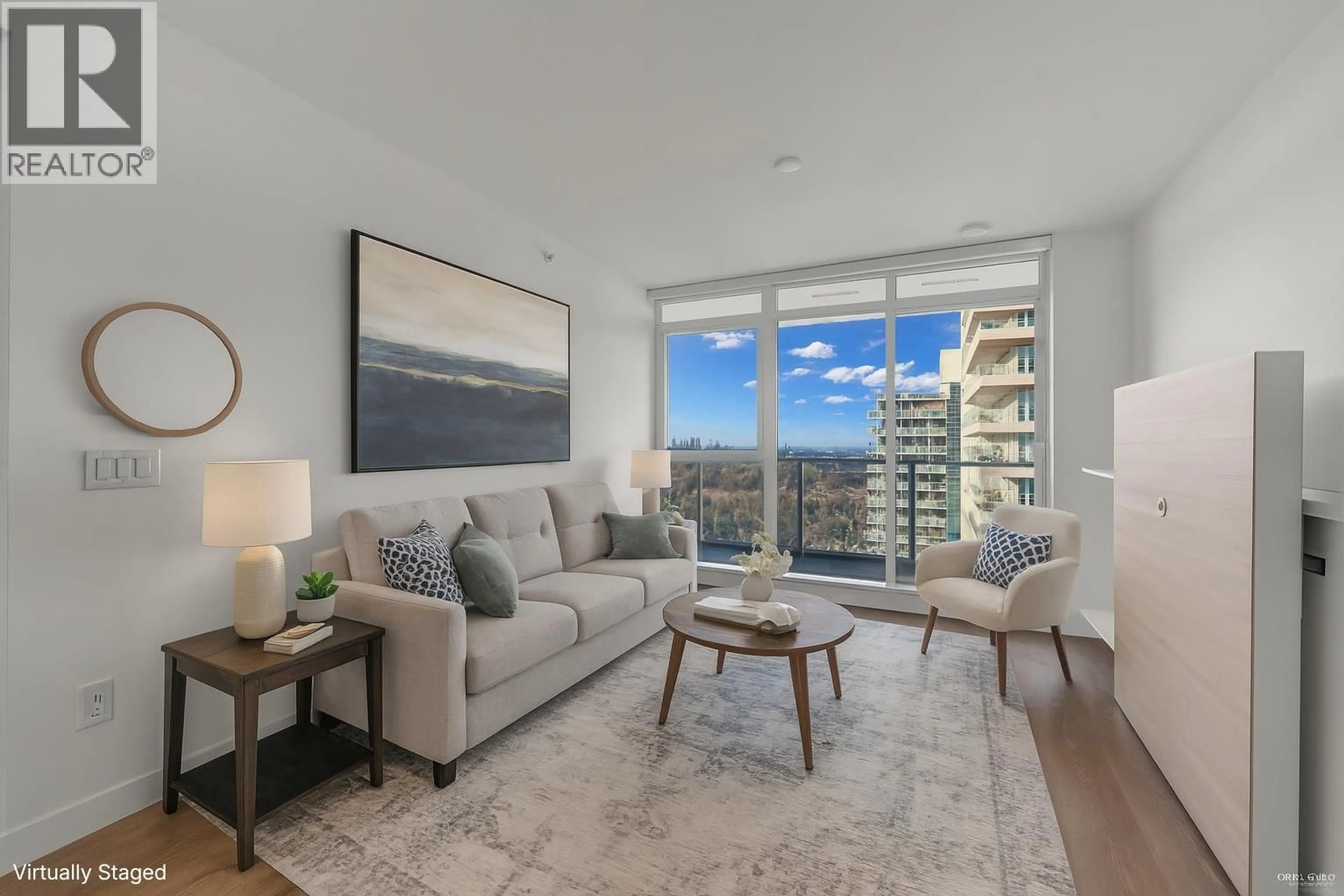 Living room with furniture, unknown for 2403 - 525 FOSTER AVENUE, Coquitlam British Columbia V3J2L5