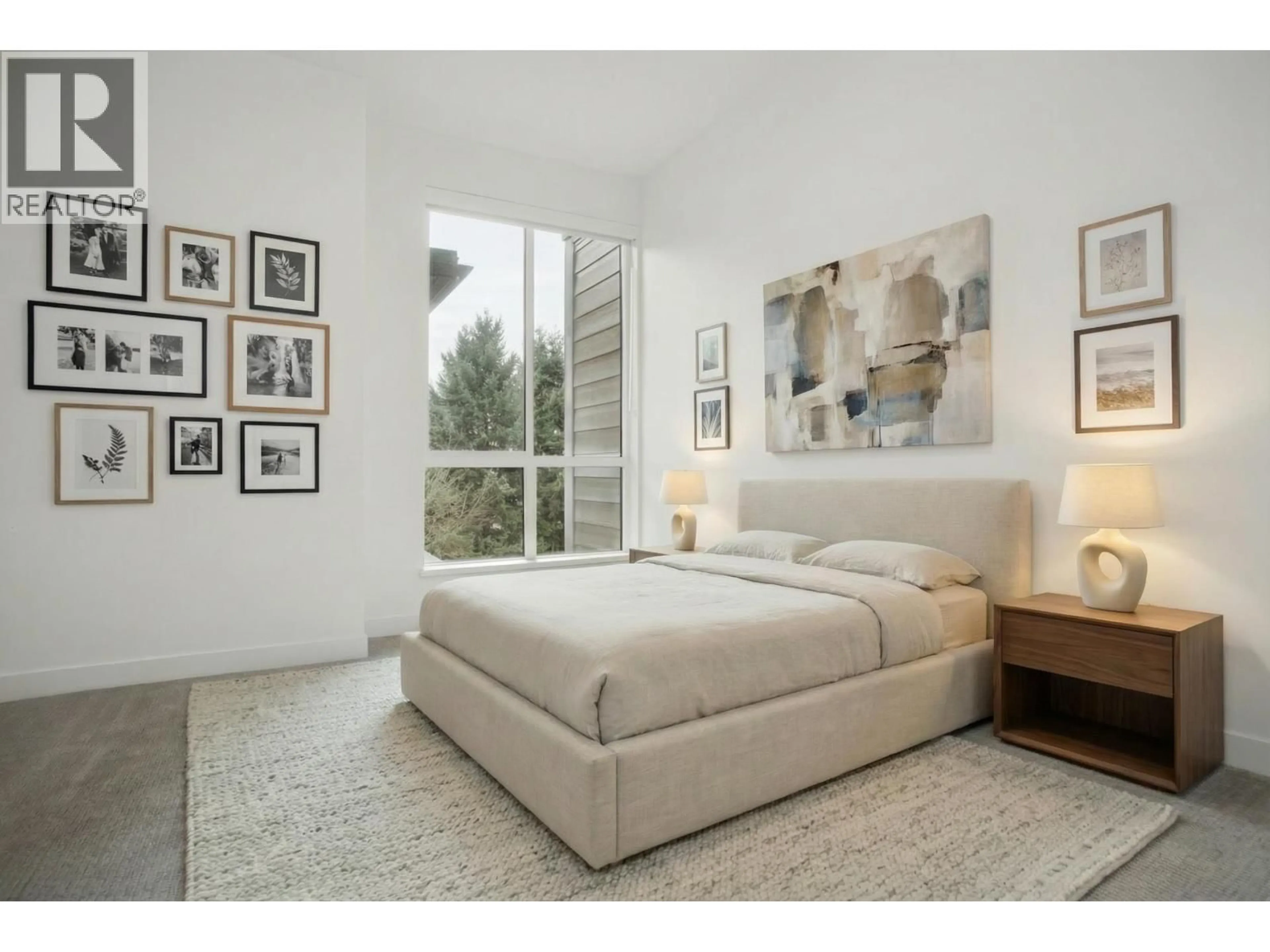 Bedroom with bed, unknown for 514 - 7588 16TH STREET, Burnaby British Columbia V3N0H8