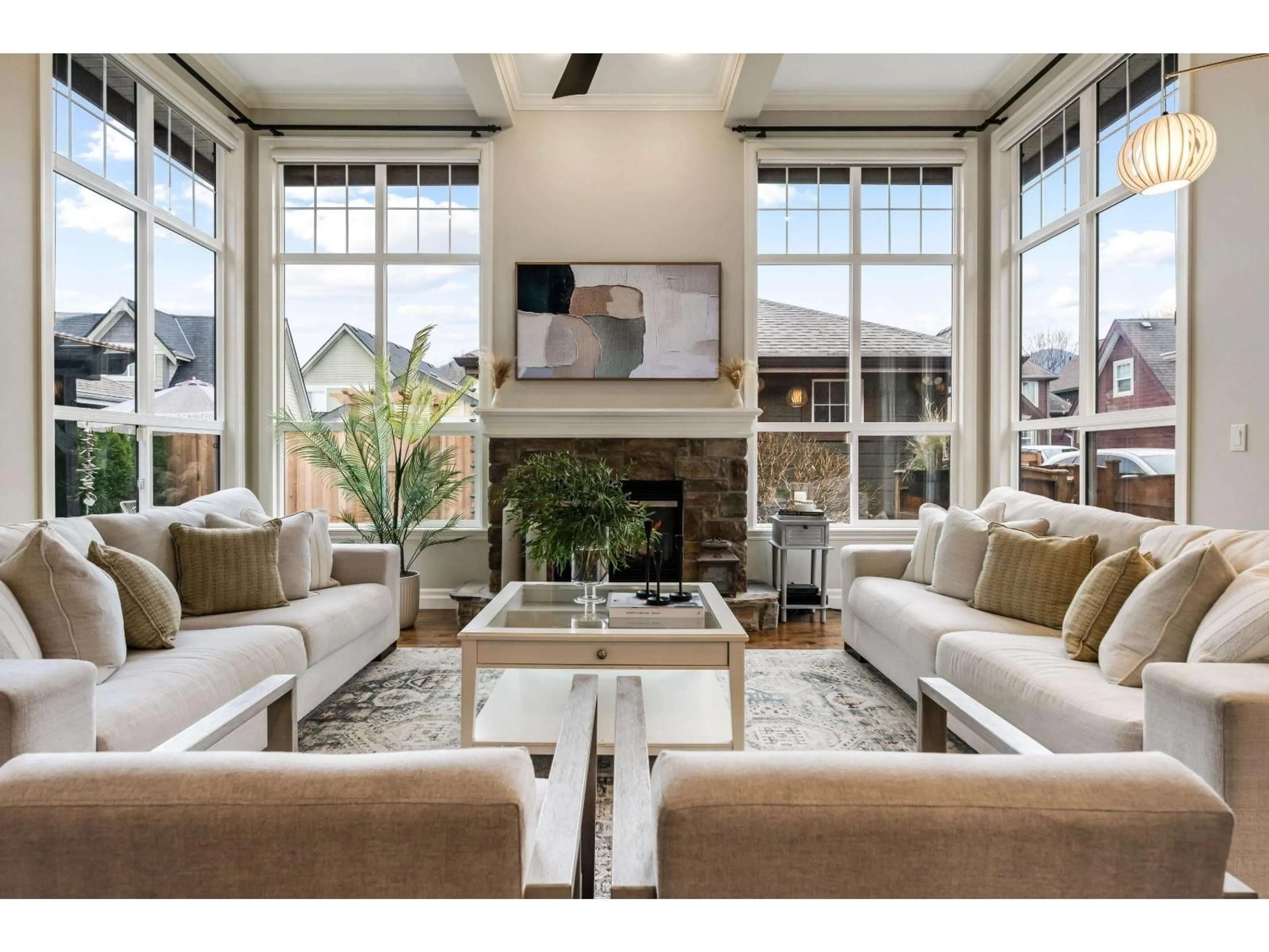 Living room with furniture, unknown for 5902 GARRISON BOULEVARD, Chilliwack British Columbia V2R5X8