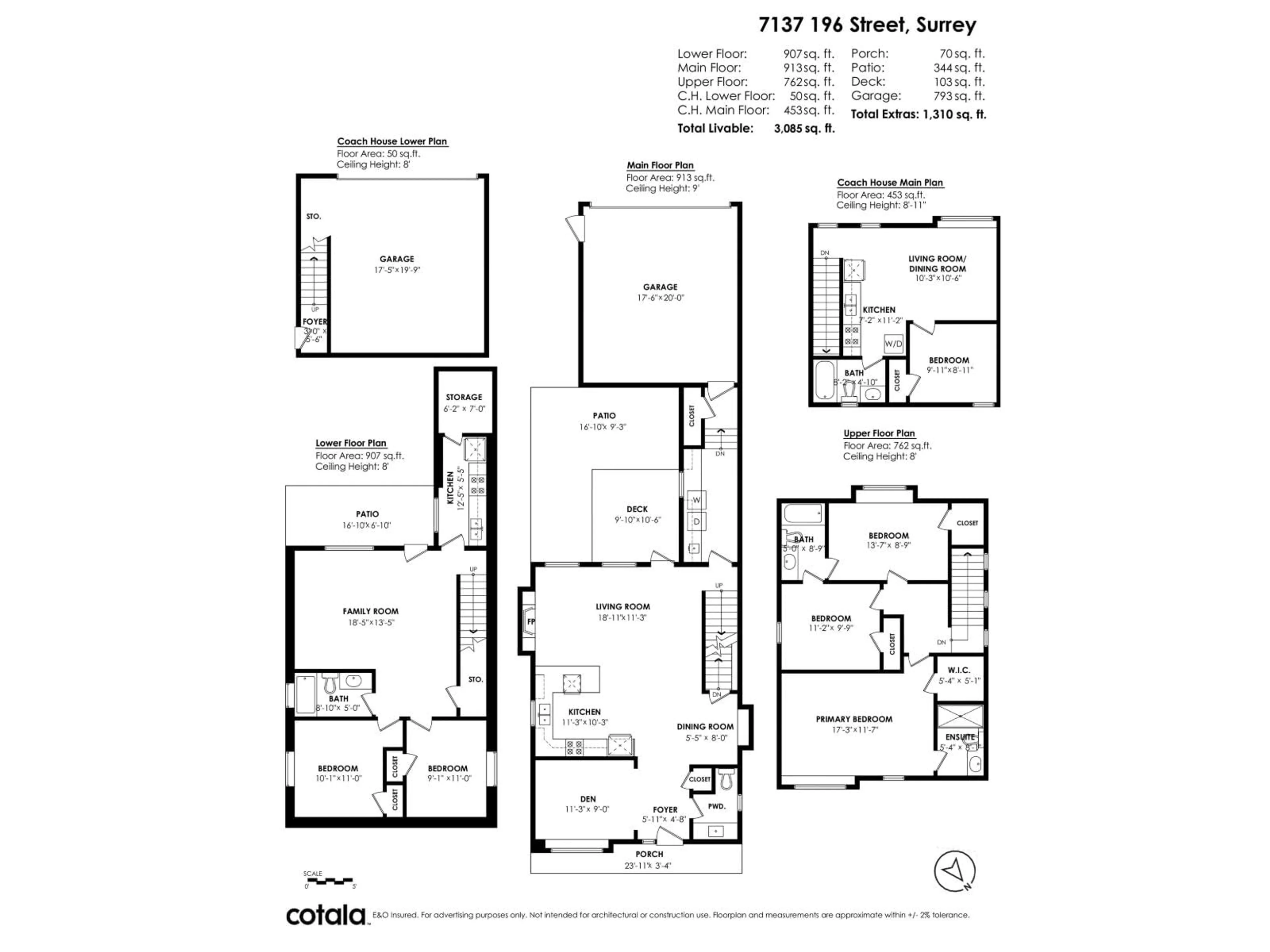 Floor plan for 7137 196 STREET, Surrey British Columbia V4N5Z6