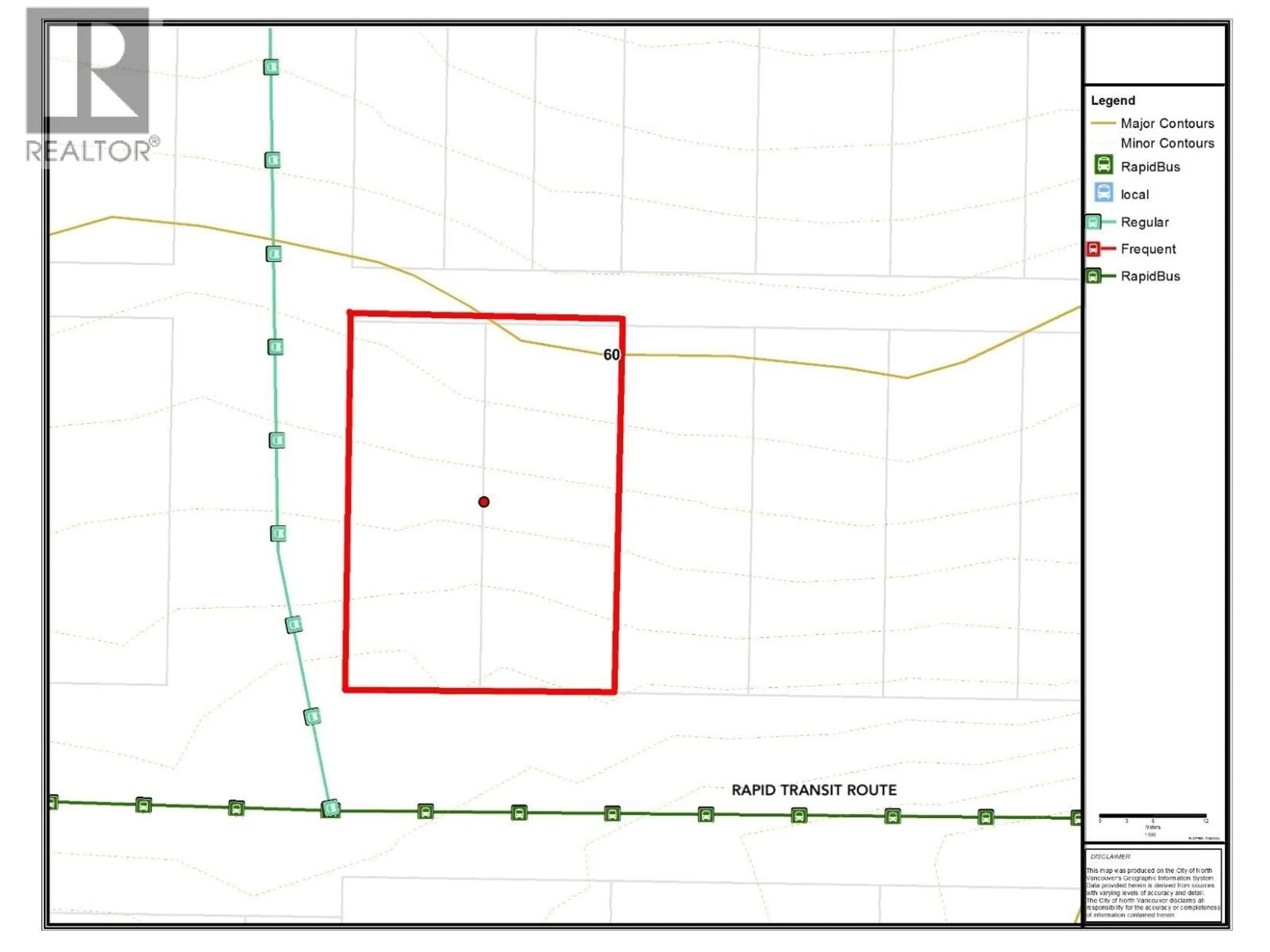 Picture of a map for 808 3RD STREET, North Vancouver British Columbia V7L1H1