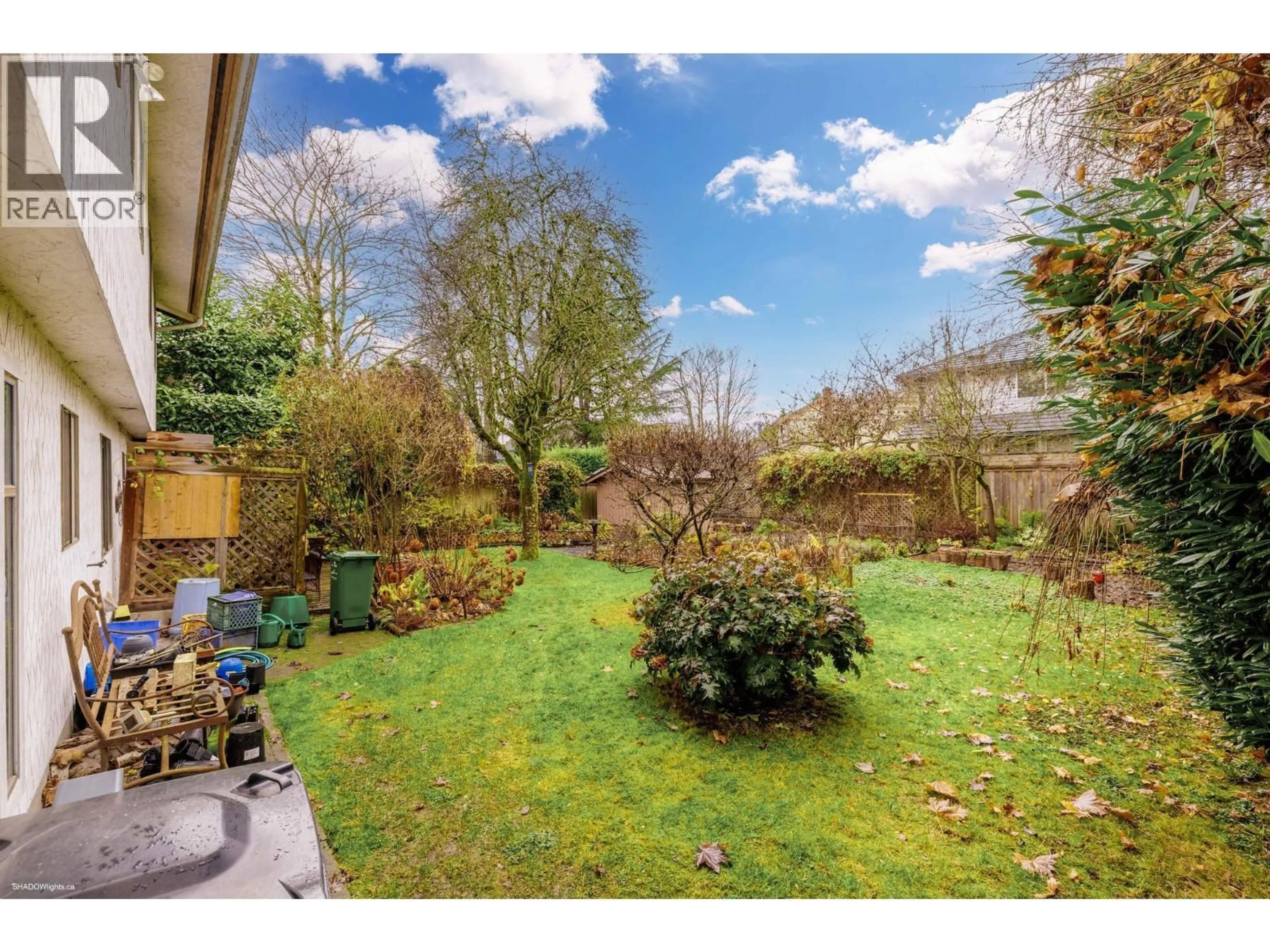 A pic from outside/outdoor area/front of a property/back of a property/a pic from drone, forest/trees view for 10531 ANGLESEA DRIVE, Richmond British Columbia V7A3B7