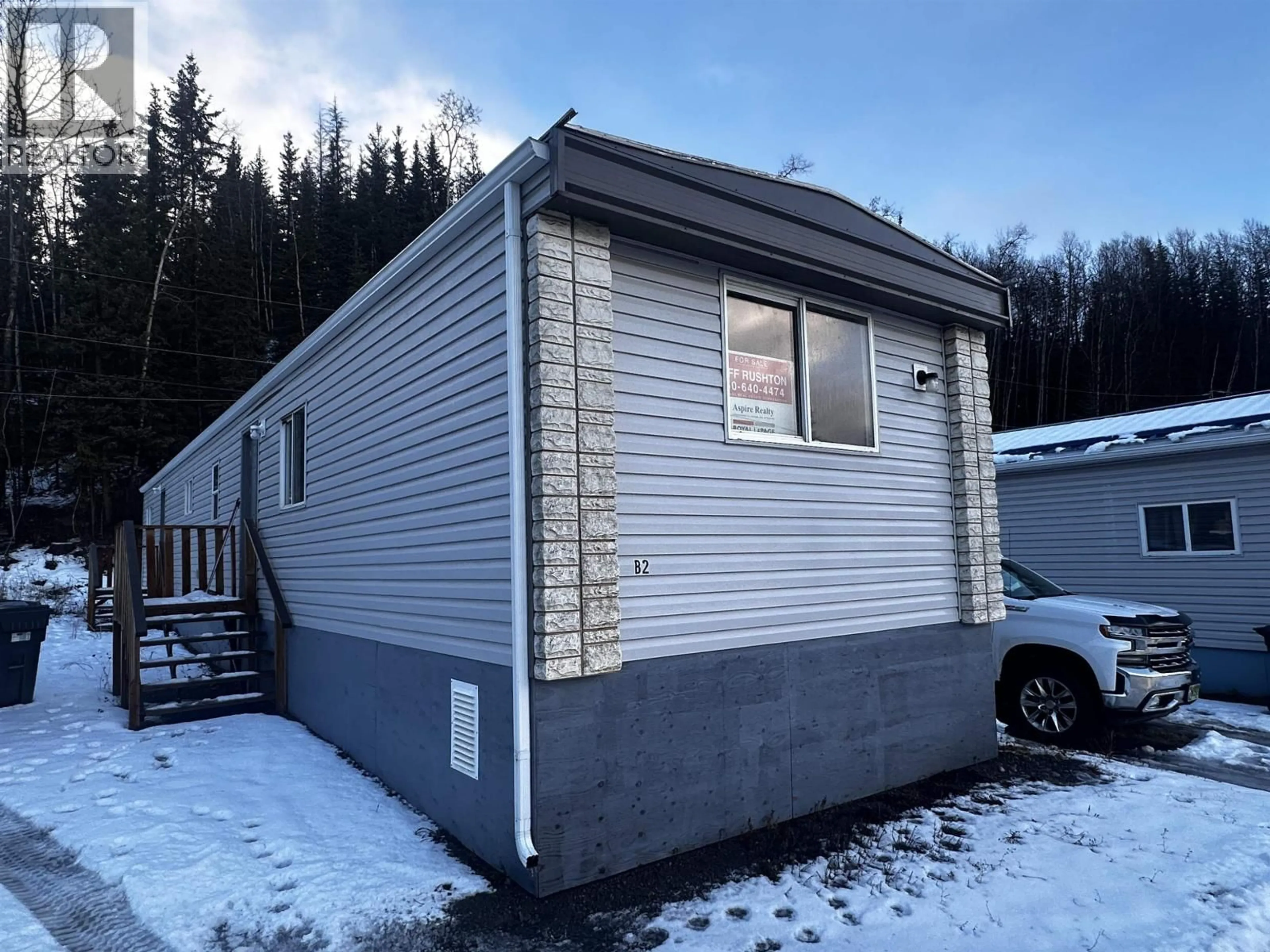 Home with vinyl exterior material, building for B2 - 160 16 HIGHWAY, Burns Lake British Columbia V0J1E0