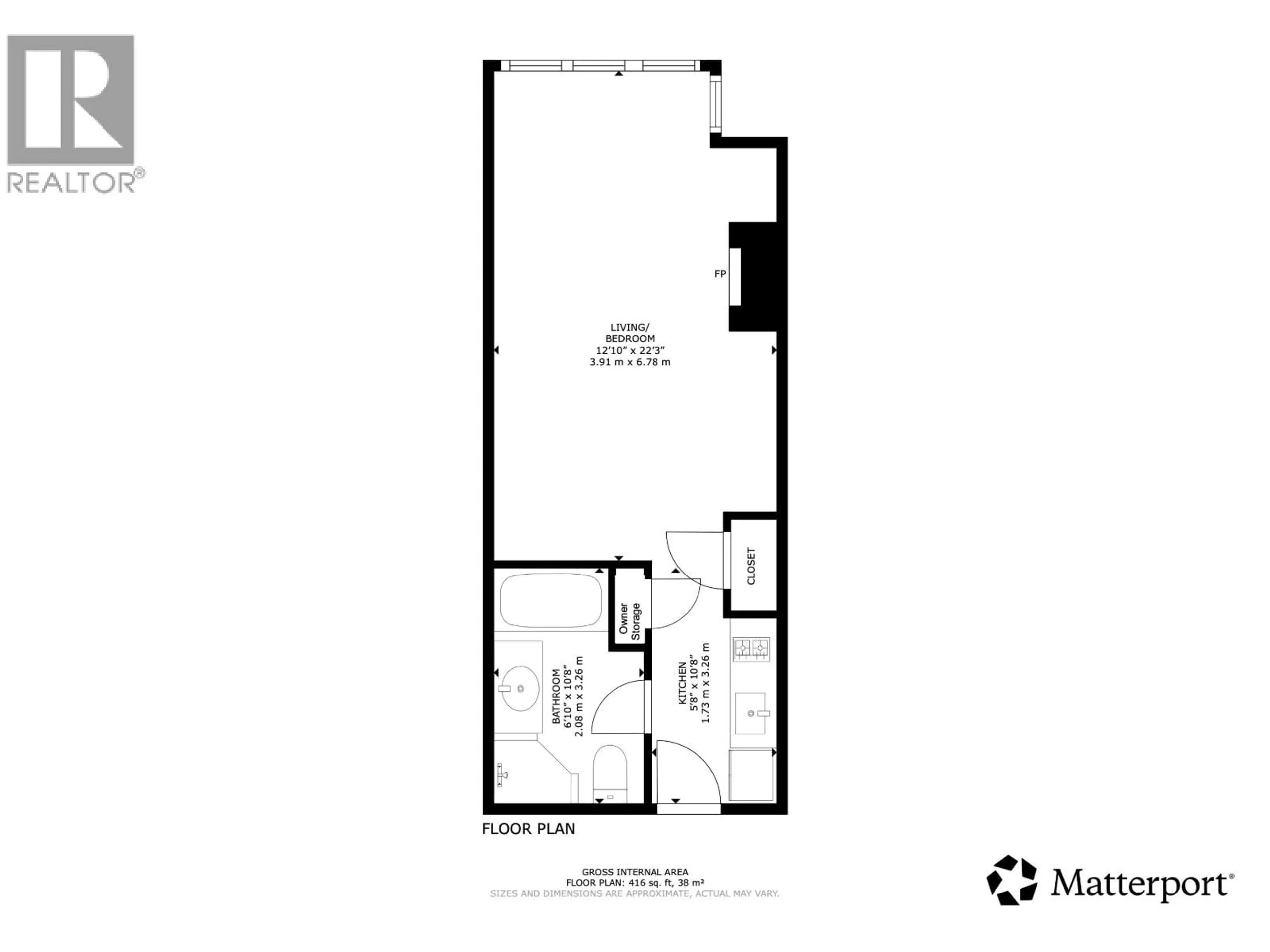 Floor plan for 881 - 4090 WHISTLER WAY, Whistler British Columbia V8E1J3