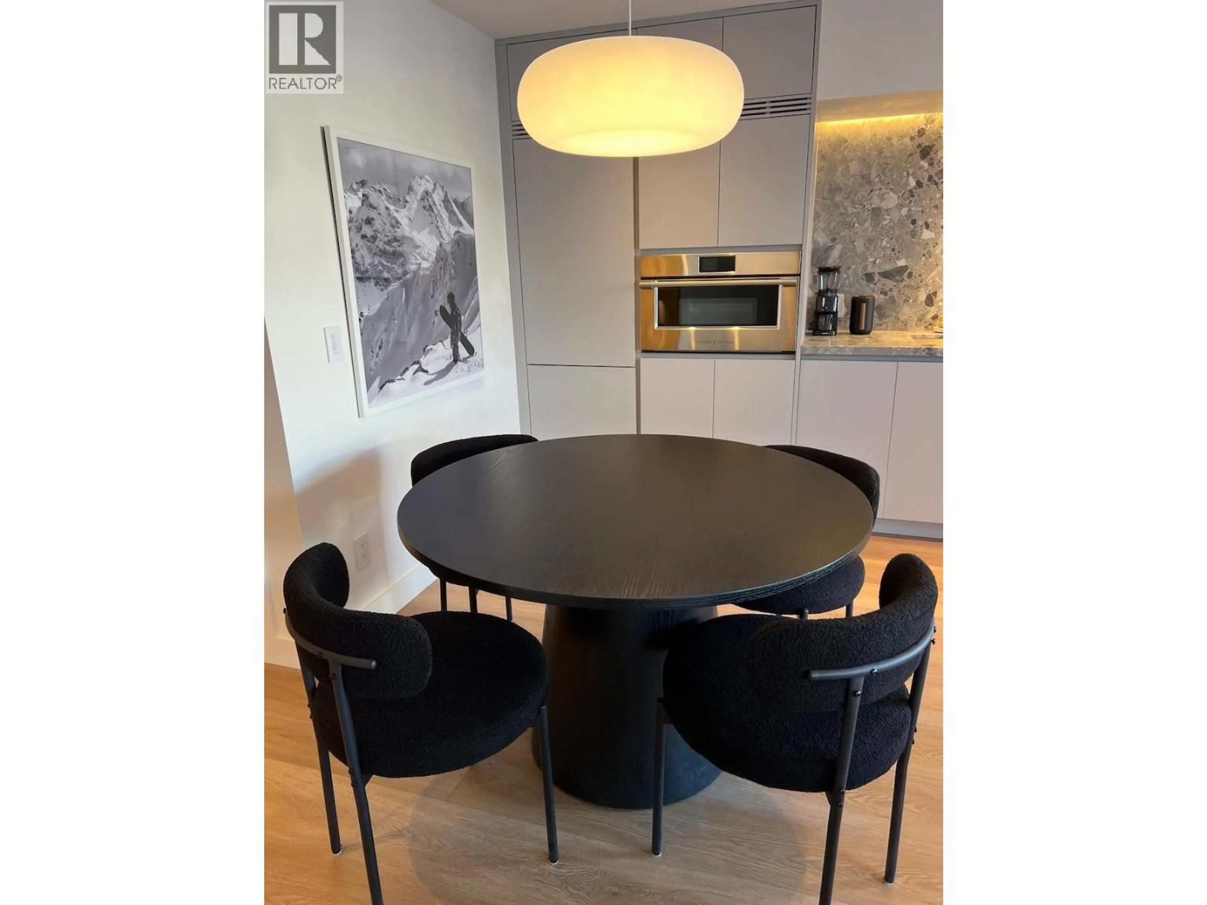 Dining room, wood/laminate floor for 215 - 4360 LORIMER ROAD, Whistler British Columbia V8E1A5