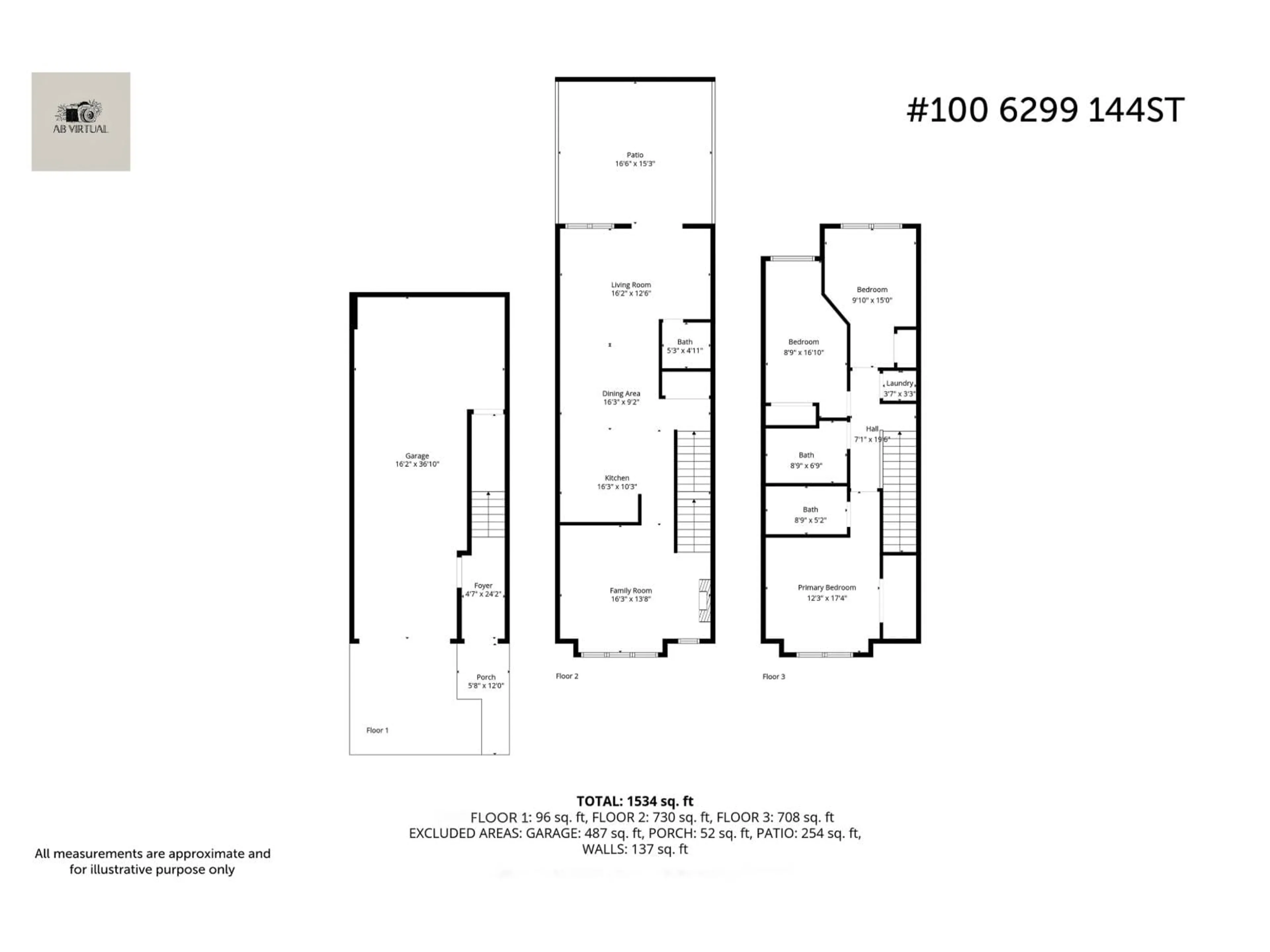 Floor plan for 100 - 6299 144 STREET, Surrey British Columbia V3X1A2