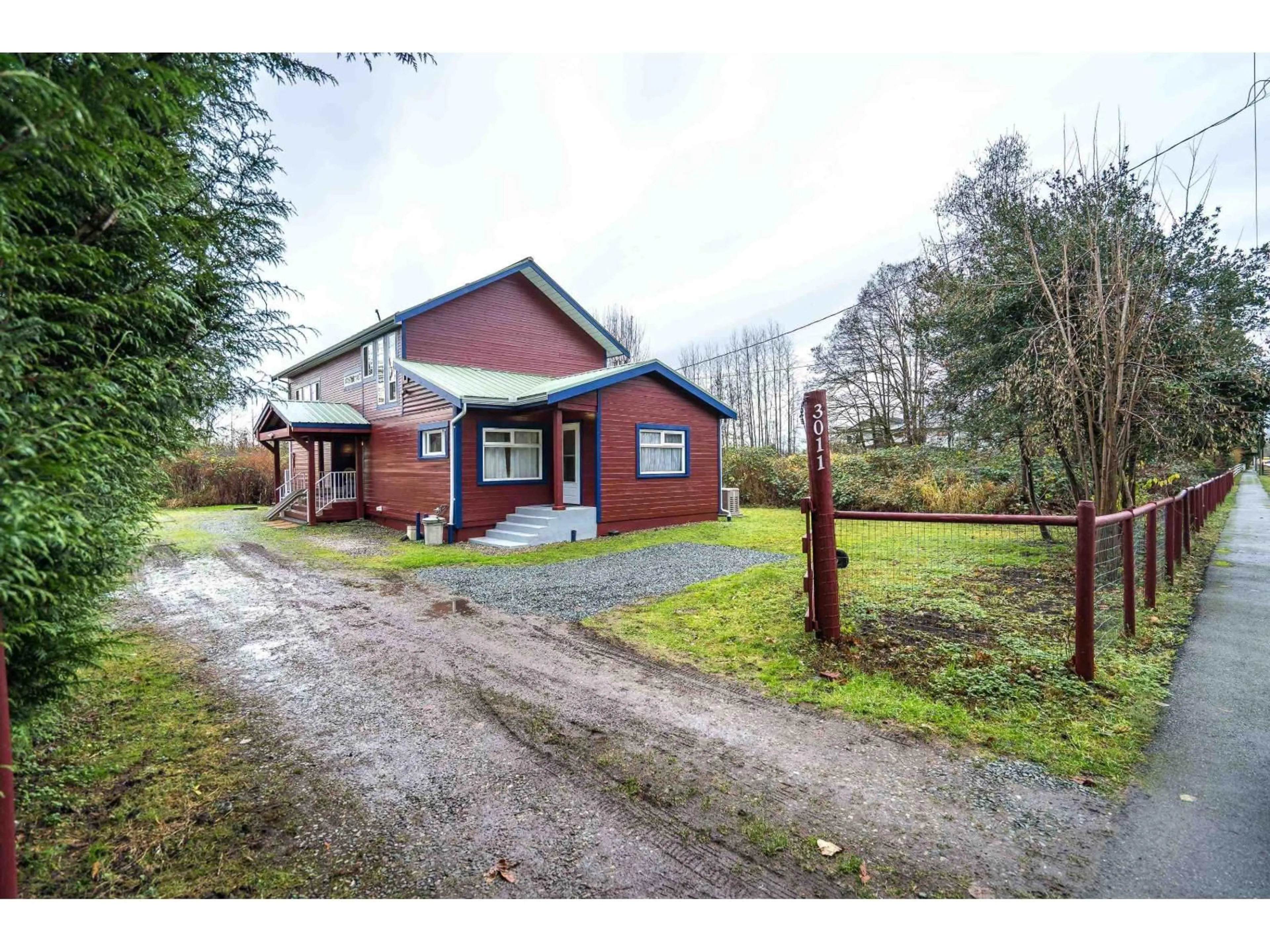 A pic from outside/outdoor area/front of a property/back of a property/a pic from drone, building for 3011 184 STREET, Surrey British Columbia V3Z9V2